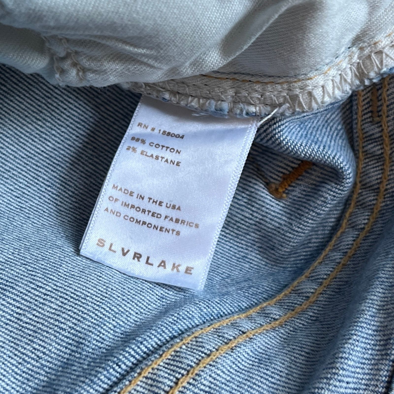 SLVRLAKE SLVRLAKE | Medium Wash Mid Rise Kick Flare Scarlett Jeans Size 30" / US 8 / IT 44 - 9 Thumbnail
