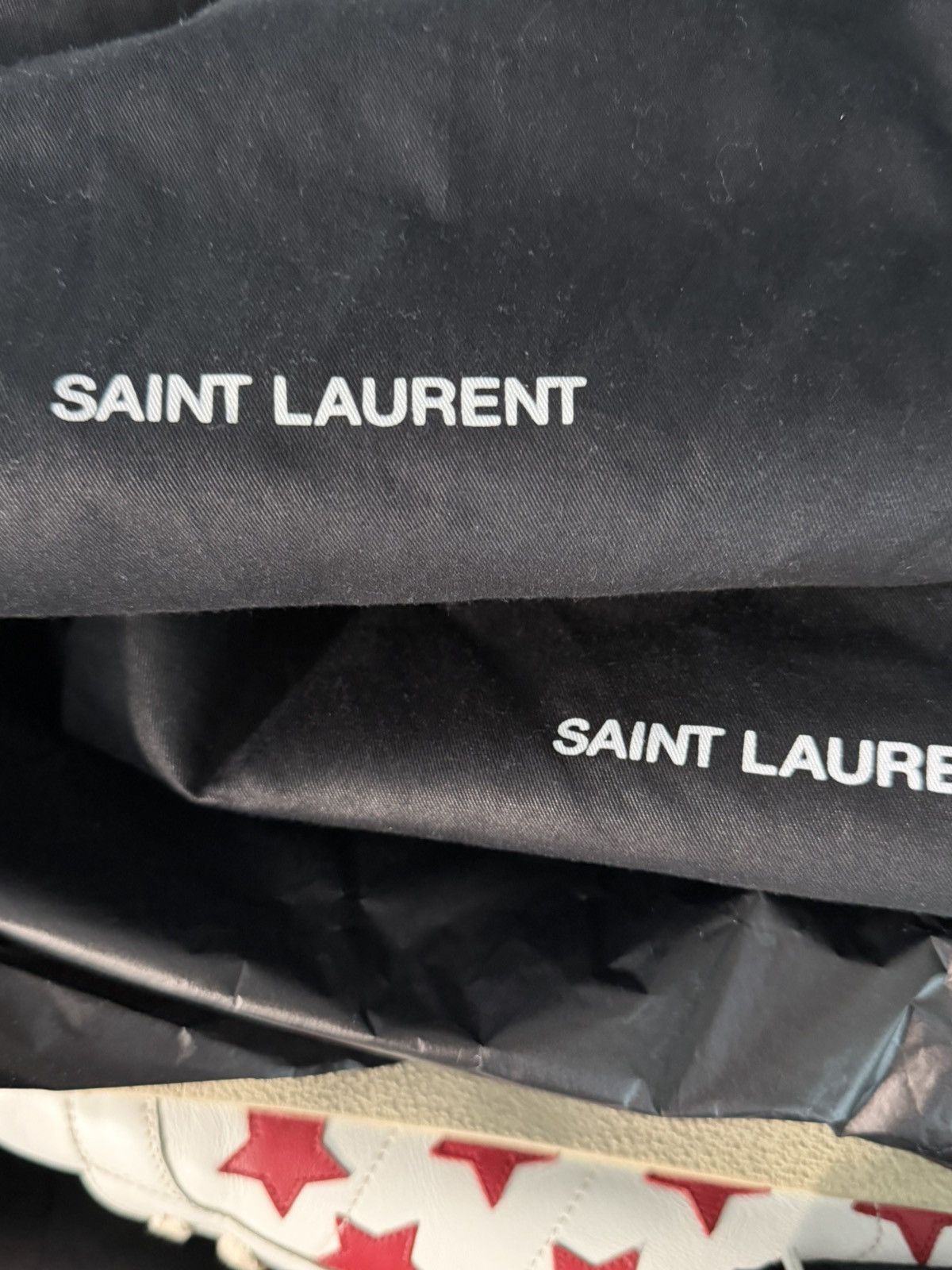 Saint Laurent Paris Saint Laurent SL/06 STARS SNEAKER Red White And Blue Stars Size US 9 / EU 42 - 7 Thumbnail