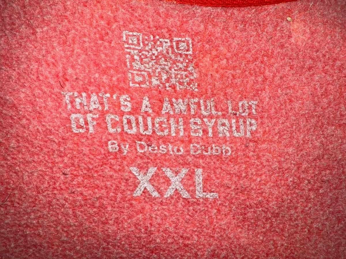 Awful Lot of Cough Syrup Awful Lot of Cough Syrup Red Full Zip Hoodie Size US XXL / EU 58 / 5 - 15 Thumbnail