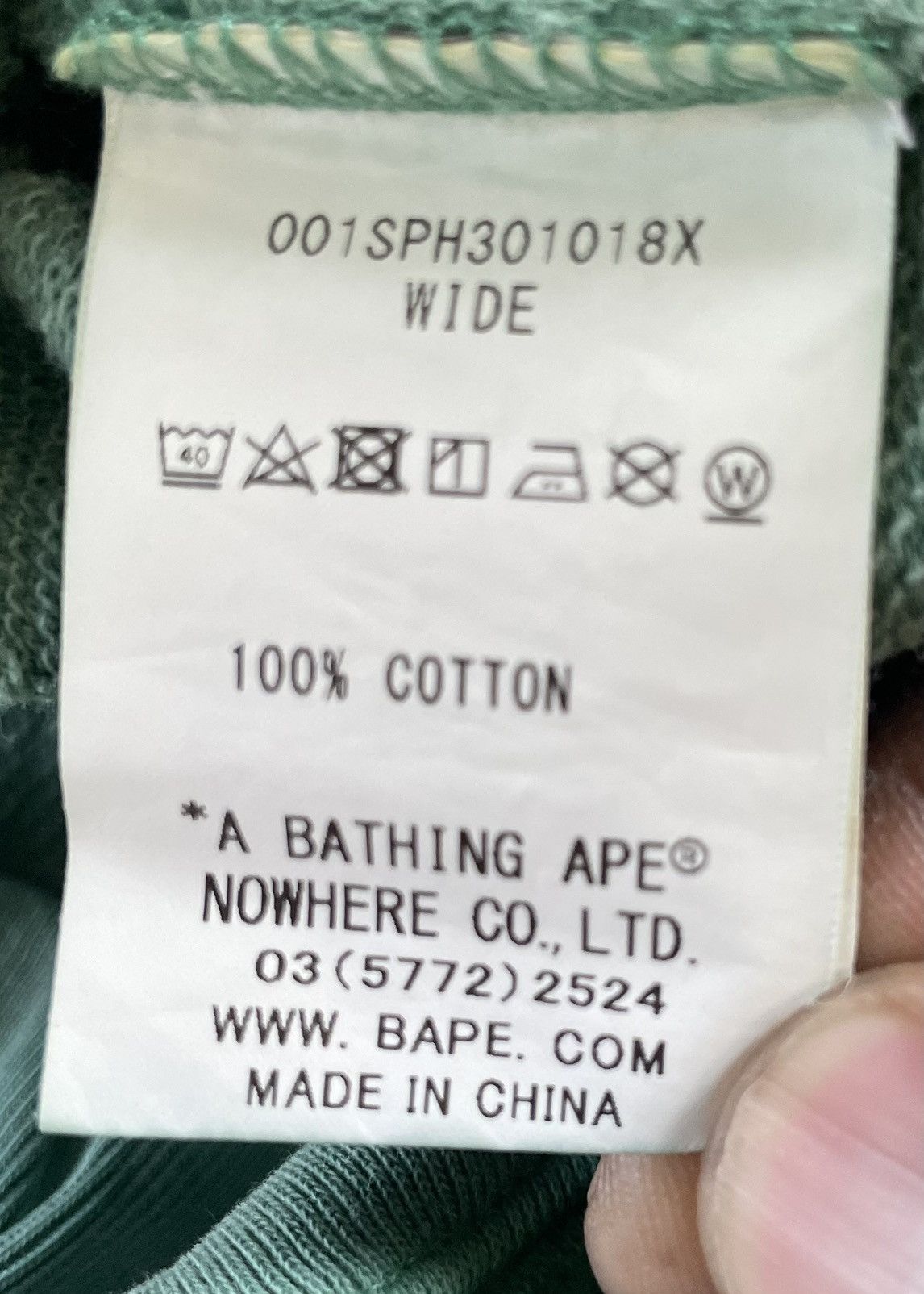 Bape Bape Overdye Wide Index Card Sweatshorts Size US 32 / EU 48 - 6 Thumbnail