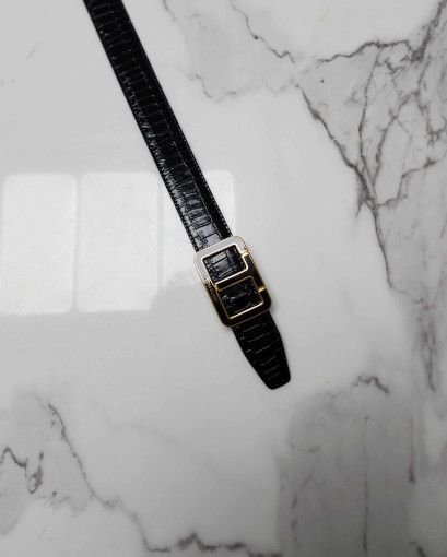 Tom Ford o1sm1stk0824 Size: 95 / Leather Belt in Black Size 36 - 1 Thumbnail