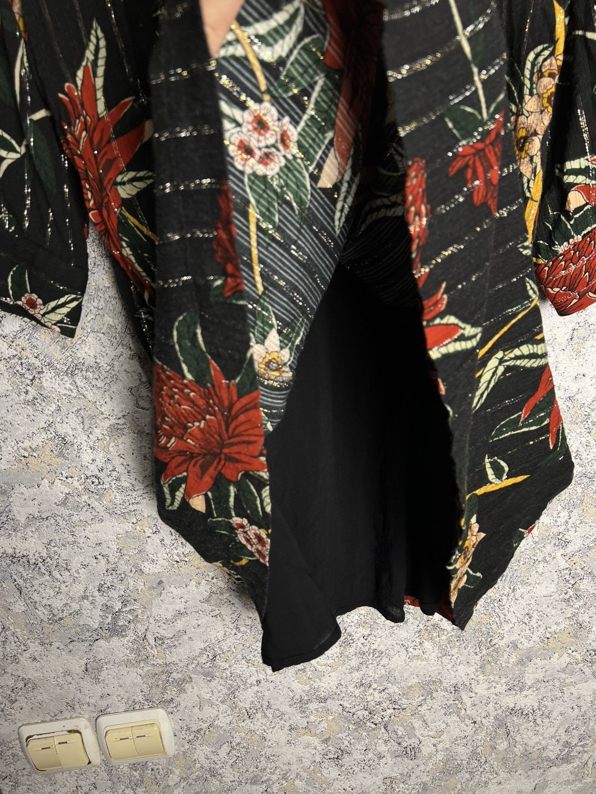 Designer × ba&sh Ba&sh Dress Women Medium Floral Print Retro 3/4 Sleeve Size XS / US 0-2 / IT 36-38 - 5 Thumbnail