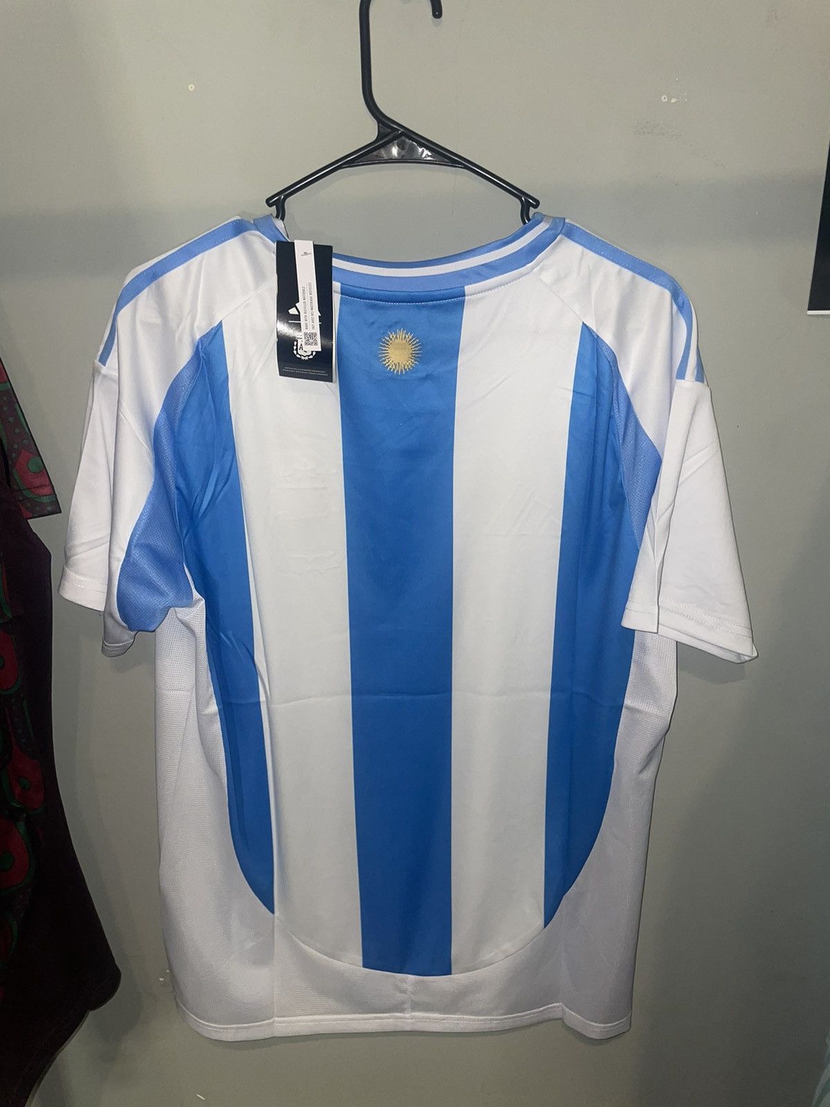 Adidas Argentina Home Fan Version New Size US M / EU 48-50 / 2 - 2 Thumbnail