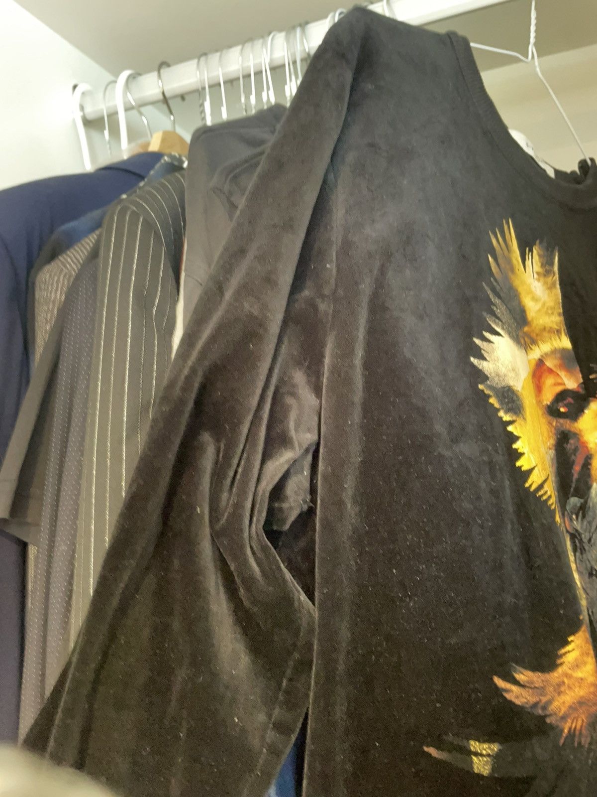 Givenchy Velour Rooster Sweatshirt Size US L / EU 52-54 / 3 - 8 Thumbnail