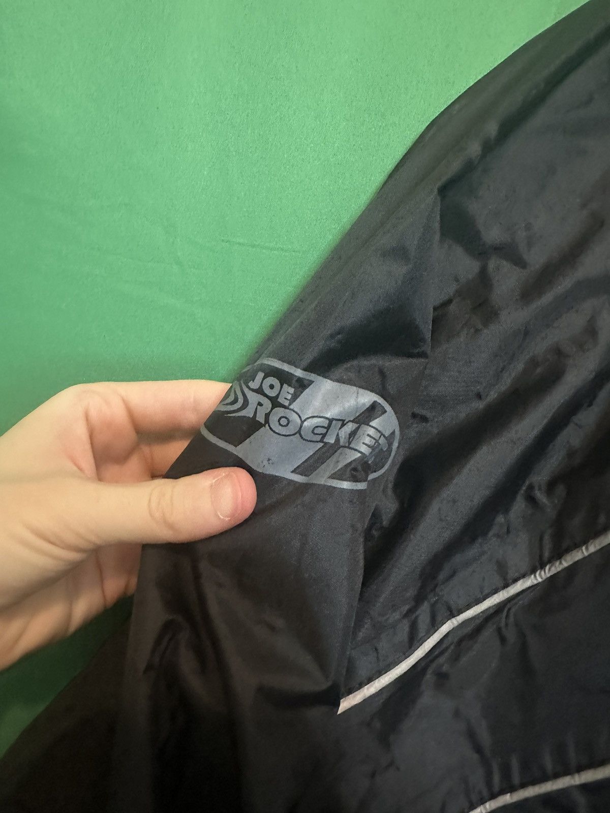 Joe Rocket RS-2 zip-up waterproof reflective motorcycle rain jacket Size US M / EU 48-50 / 2 - 3 Thumbnail