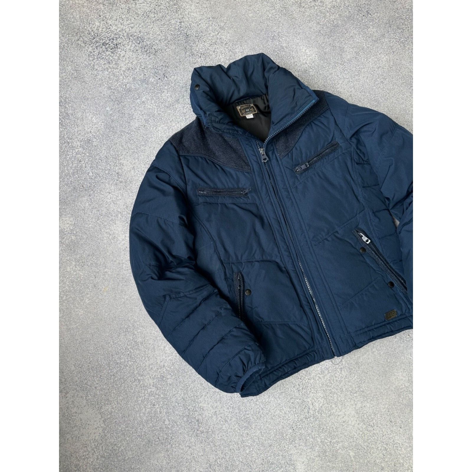 Diesel VTG Diesel Woman Navy Down Puffer Jacket Size M / US 6-8 / IT 42-44 - 2 Thumbnail