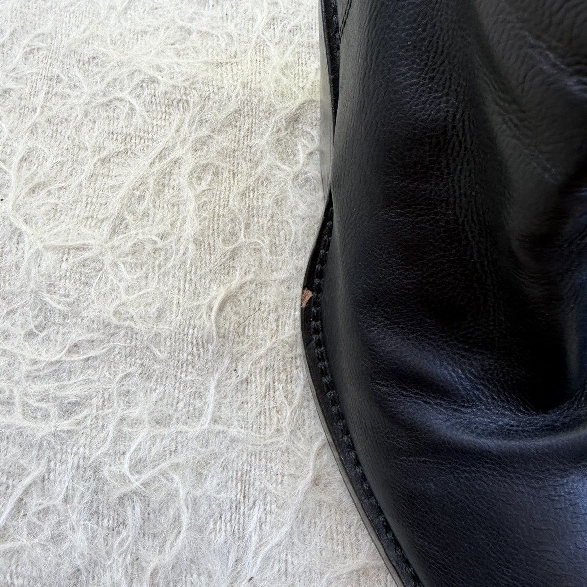 Ann Demeulemeester Ann Demeulemesster Black Leather Ankle Boots- Size 37 Size US 7 / IT 37 - 5 Thumbnail