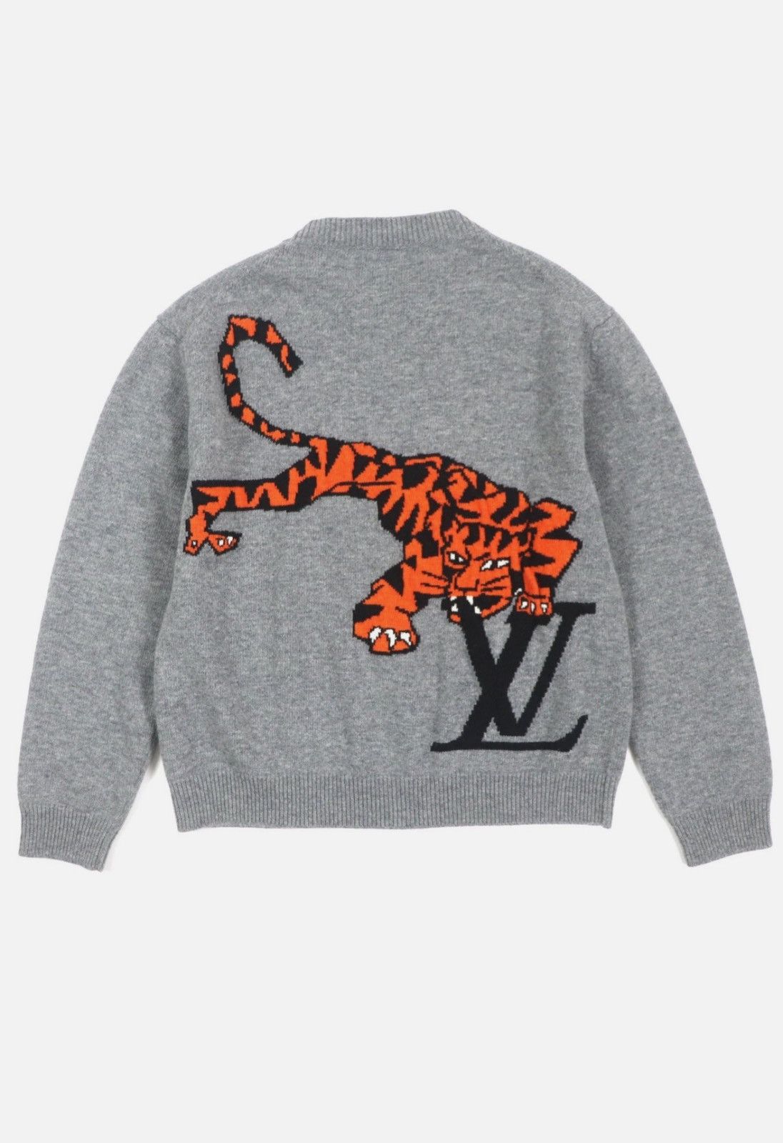 Louis Vuitton Louis Vuitton Tiger Intarsia Pullover SS22 Virgil Abloh L Size US L / EU 52-54 / 3 - 2 Thumbnail