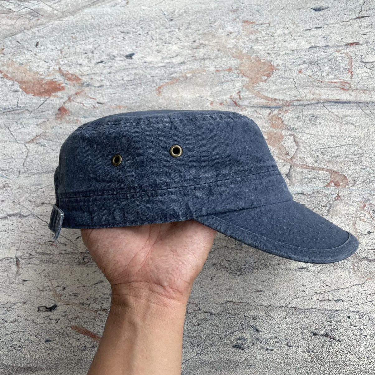 If Six Was Nine Y2K Lorena Studded Flowers Patches Commando cadet Hat Size ONE SIZE - 6 Thumbnail