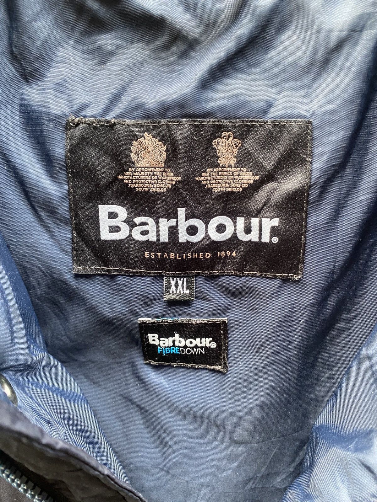 Barbour Barbour Fibre Down Jacket Size US XXL / EU 58 / 5 - 7 Thumbnail