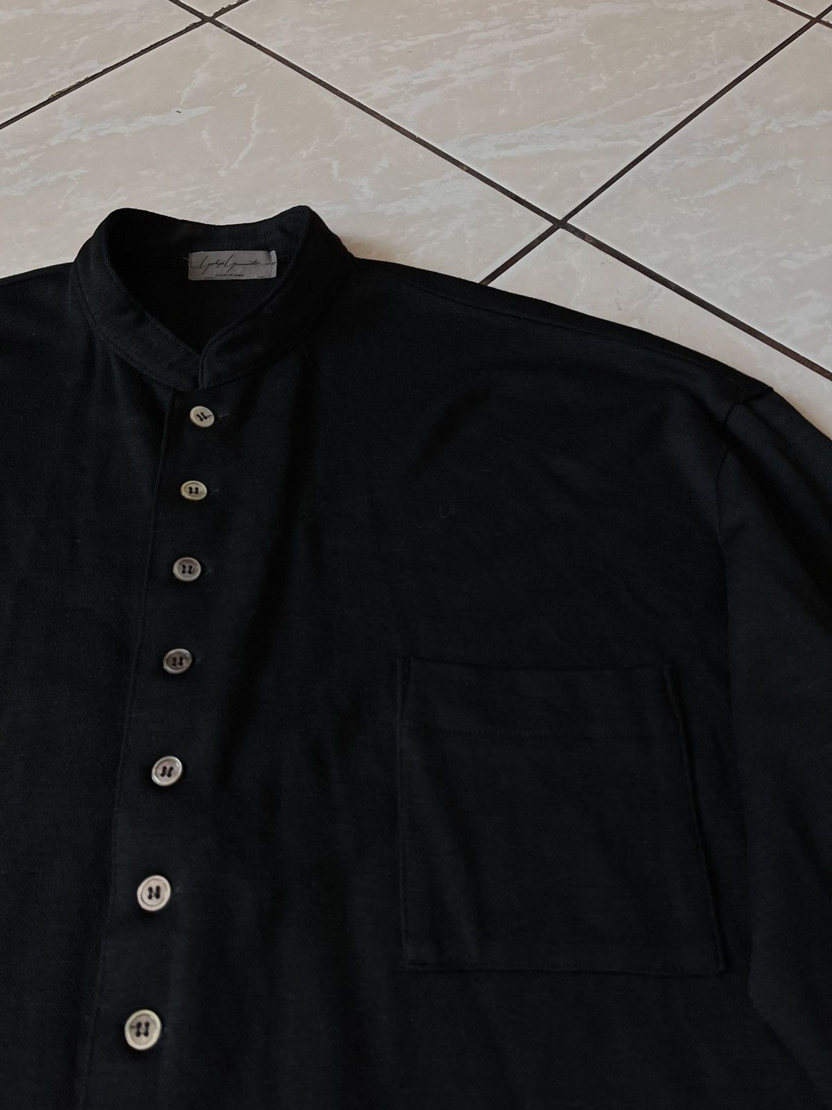 Yohji Yamamoto Yohji Yamamoto Pour Homme Pocket Cardigan Sweater Button up Size US L / EU 52-54 / 3 - 3 Thumbnail