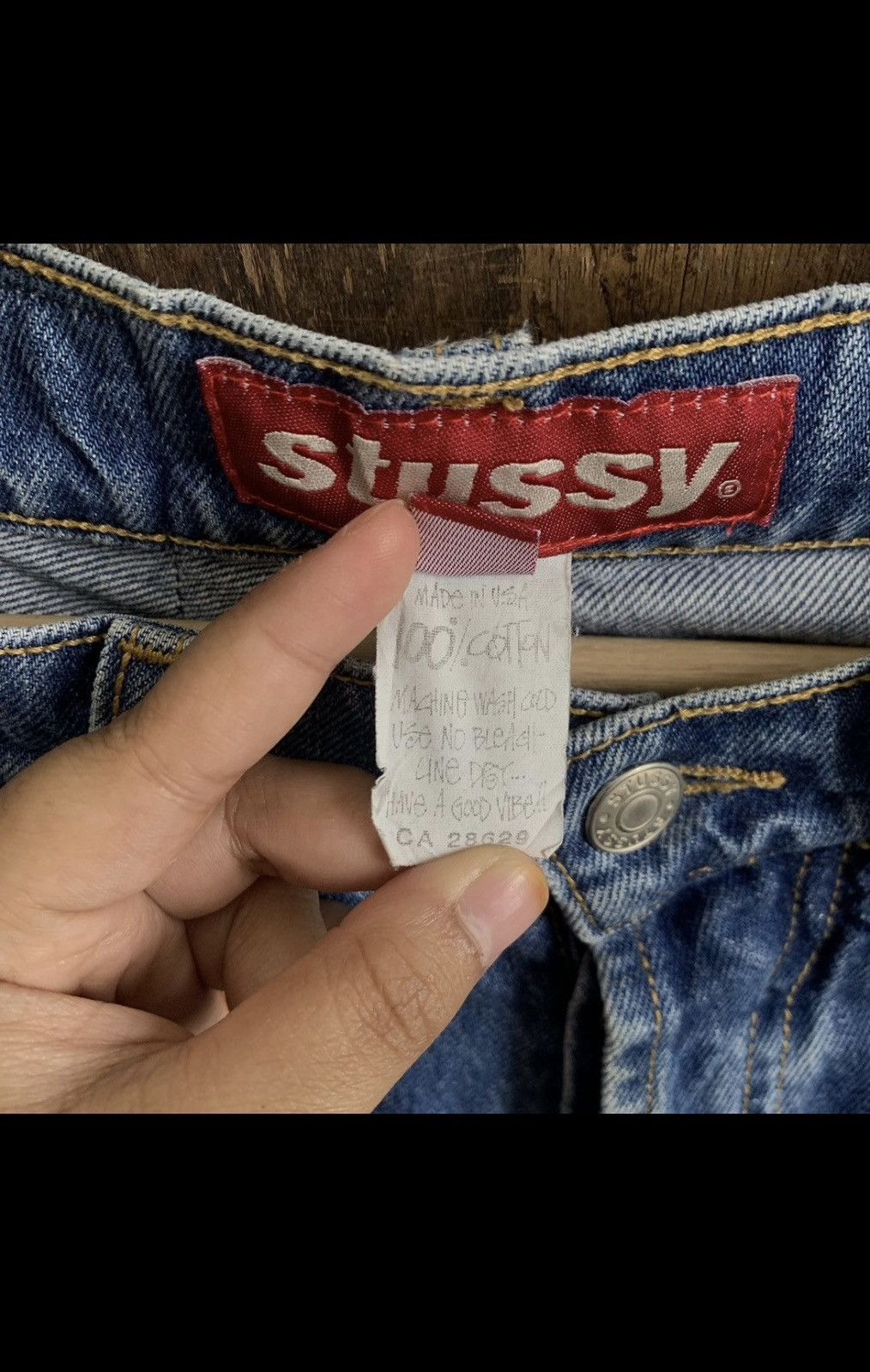 Stussy Stussy Vintage Denim Jeans Size US 32 / EU 48 - 3 Thumbnail