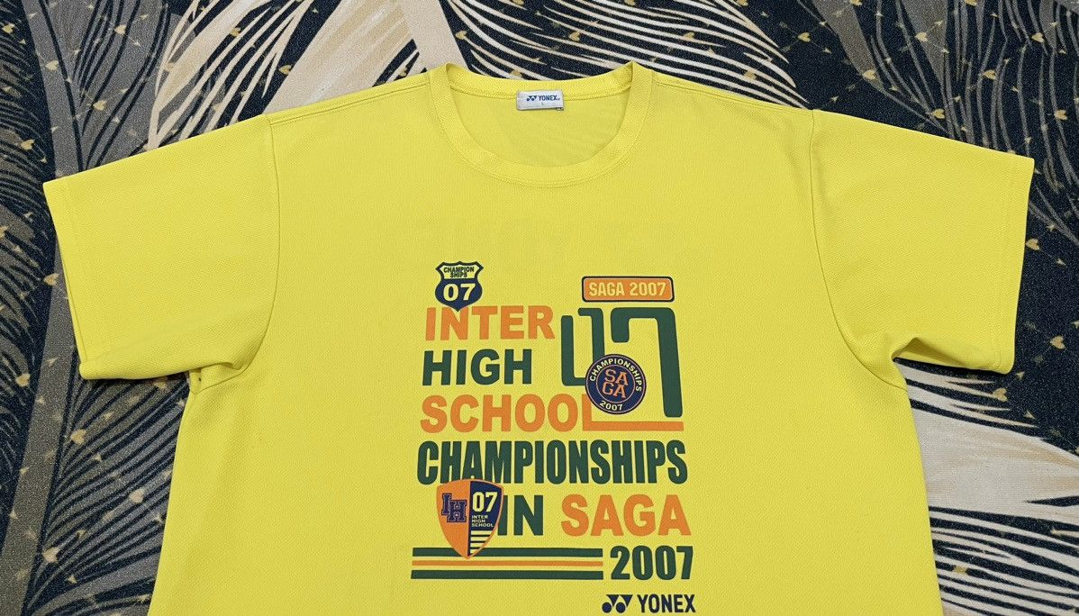 Japanese Brand × Sports Specialties × Vintage Vintage Shirt Inter High School Championships In SAGA 2007 Size US L / EU 52-54 / 3 - 4 Thumbnail