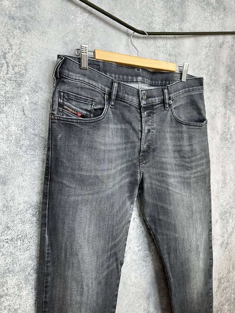 Diesel Diesel Industry D-Yennox Tapered Jeans Charcoal Gray Pants Size US 32 / EU 48 - 3 Thumbnail
