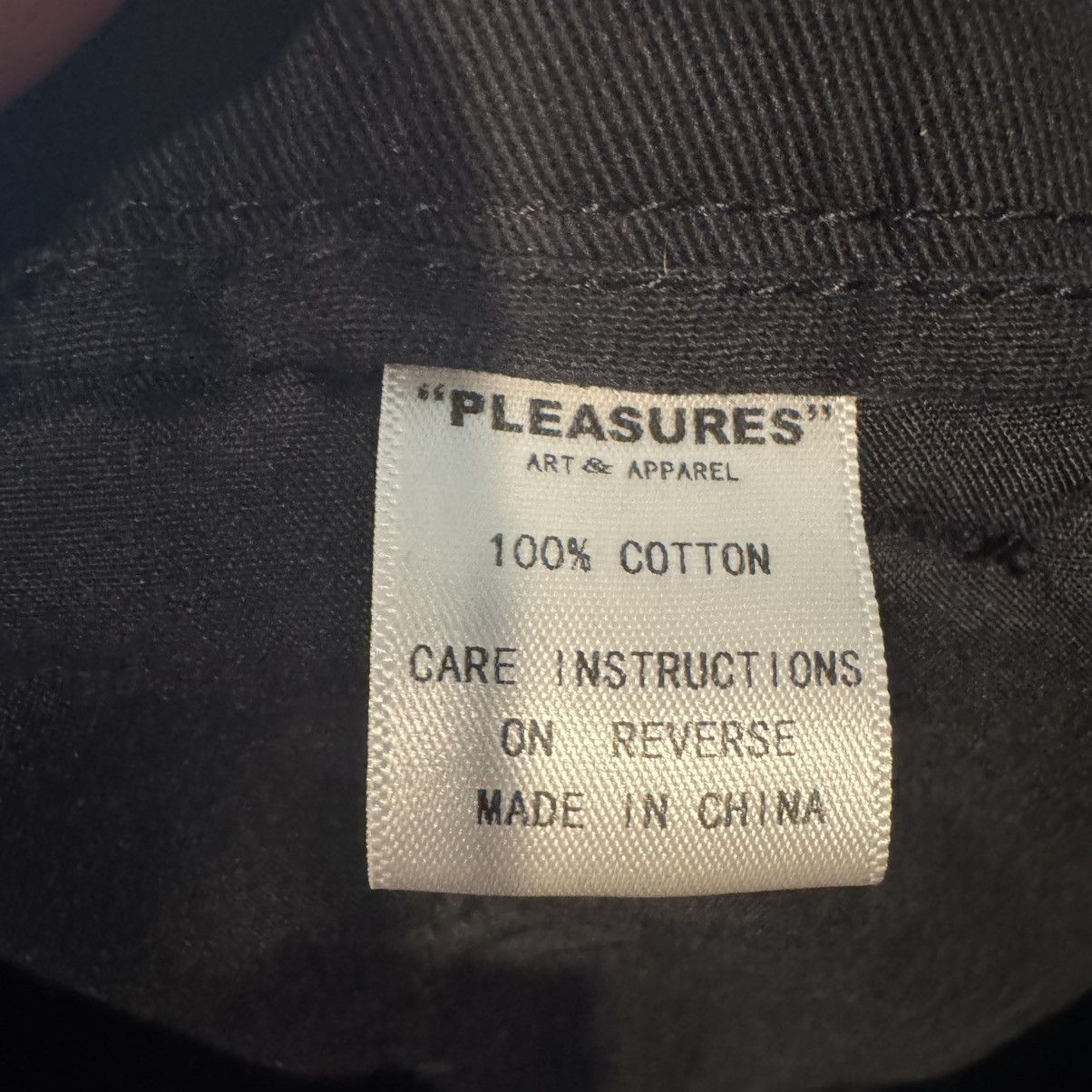 Pleasures Black Pleasures Cotton Pants Logo Pocket Size US 36 / EU 52 - 6 Thumbnail