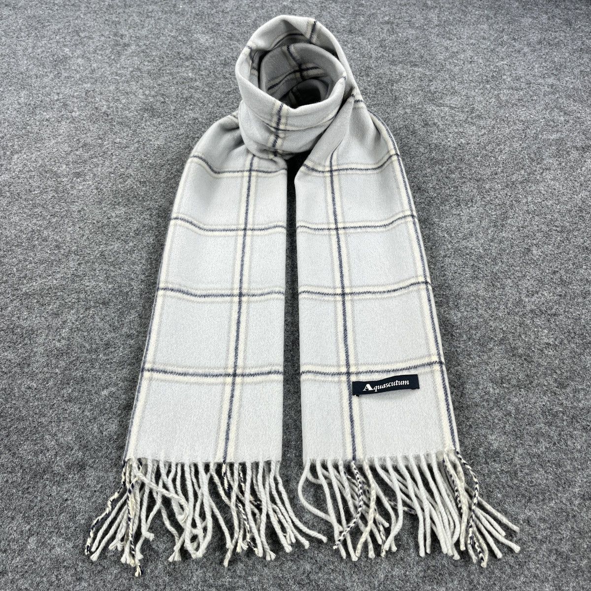 Aquascutum Aquascutum Scarf / Muffler / Neckwear T1546 Size ONE SIZE - 4 Thumbnail