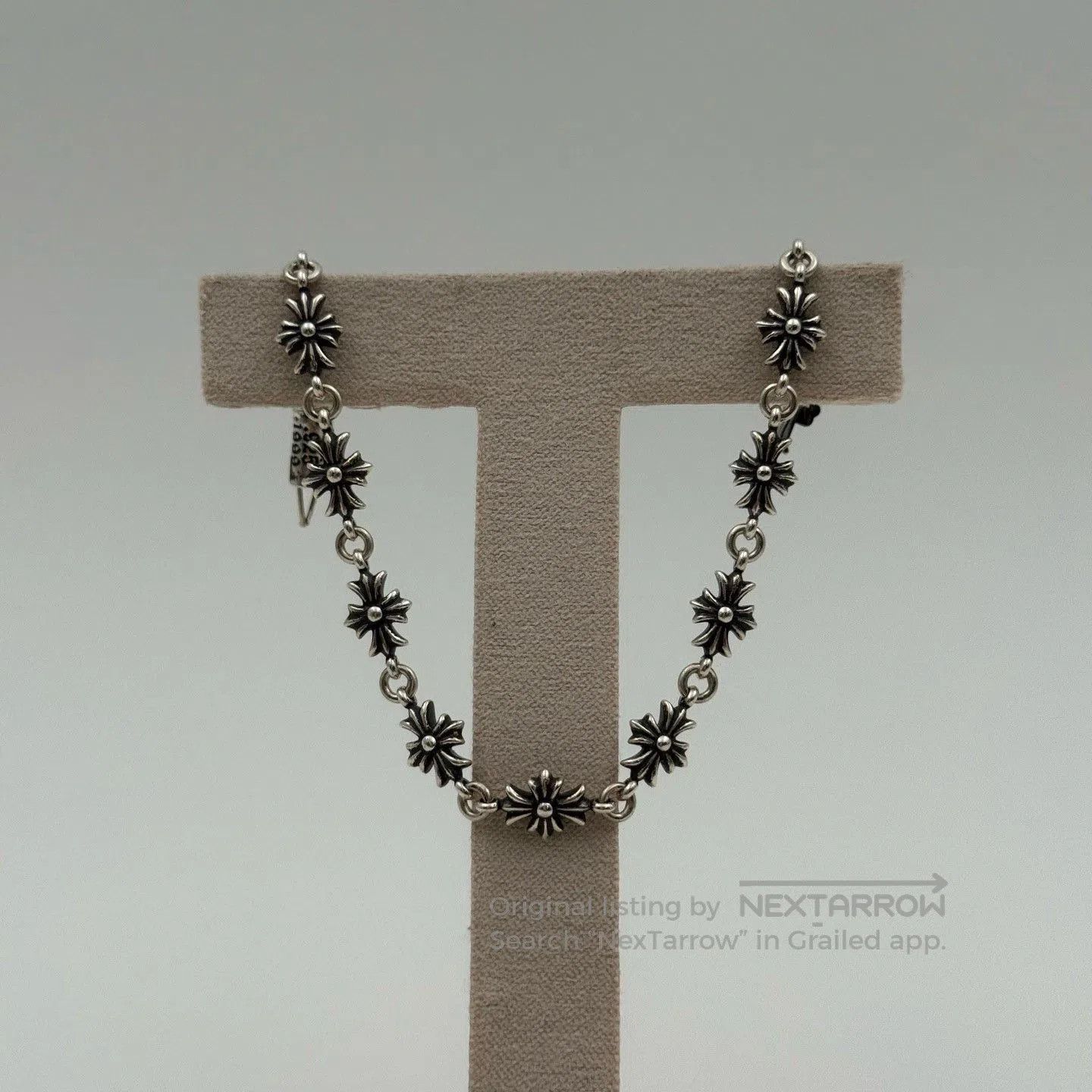 Chrome Hearts Chrome Hearts 11 Section Tiny Bracelet. Size ONE SIZE - 1 Thumbnail