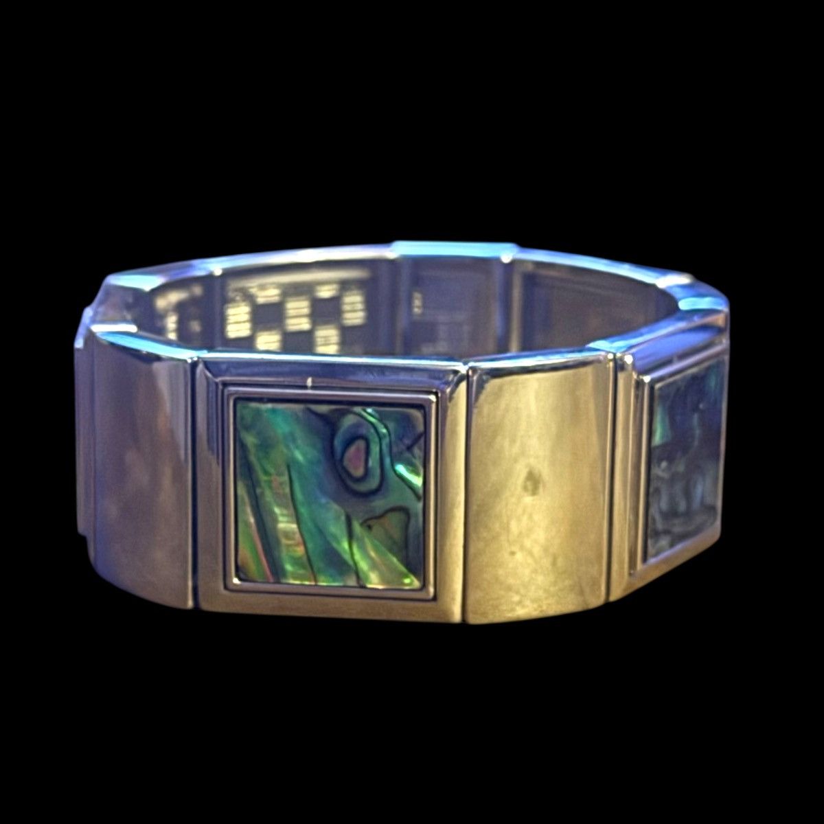 Other Lia Sophia Pacific abalone tile stretch bracelet Size ONE SIZE - 1 Thumbnail