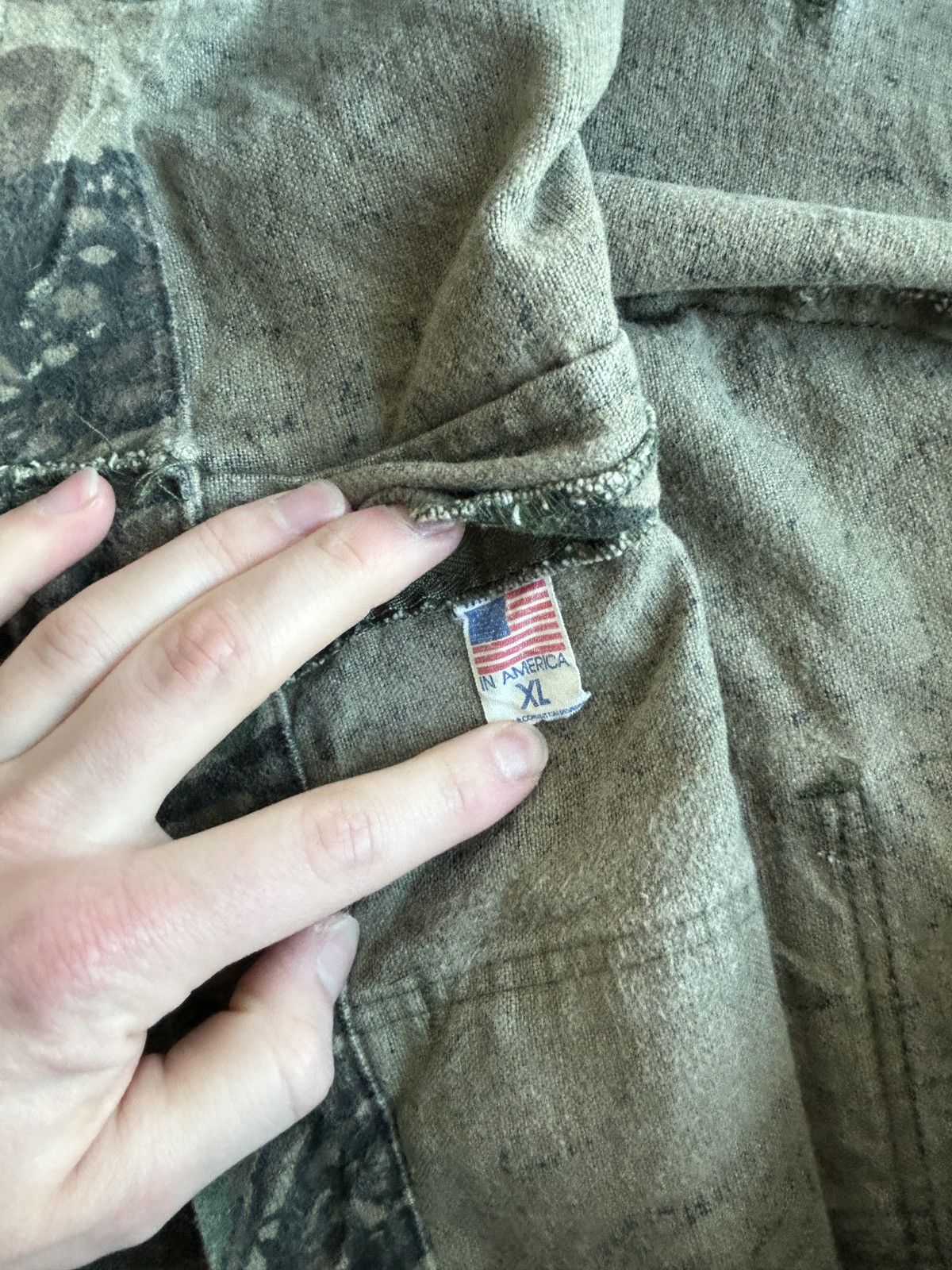 Vintage Vintage 90s Ranger Trebark Camo Cargo Pants Size US 40 / EU 56 - 4 Thumbnail