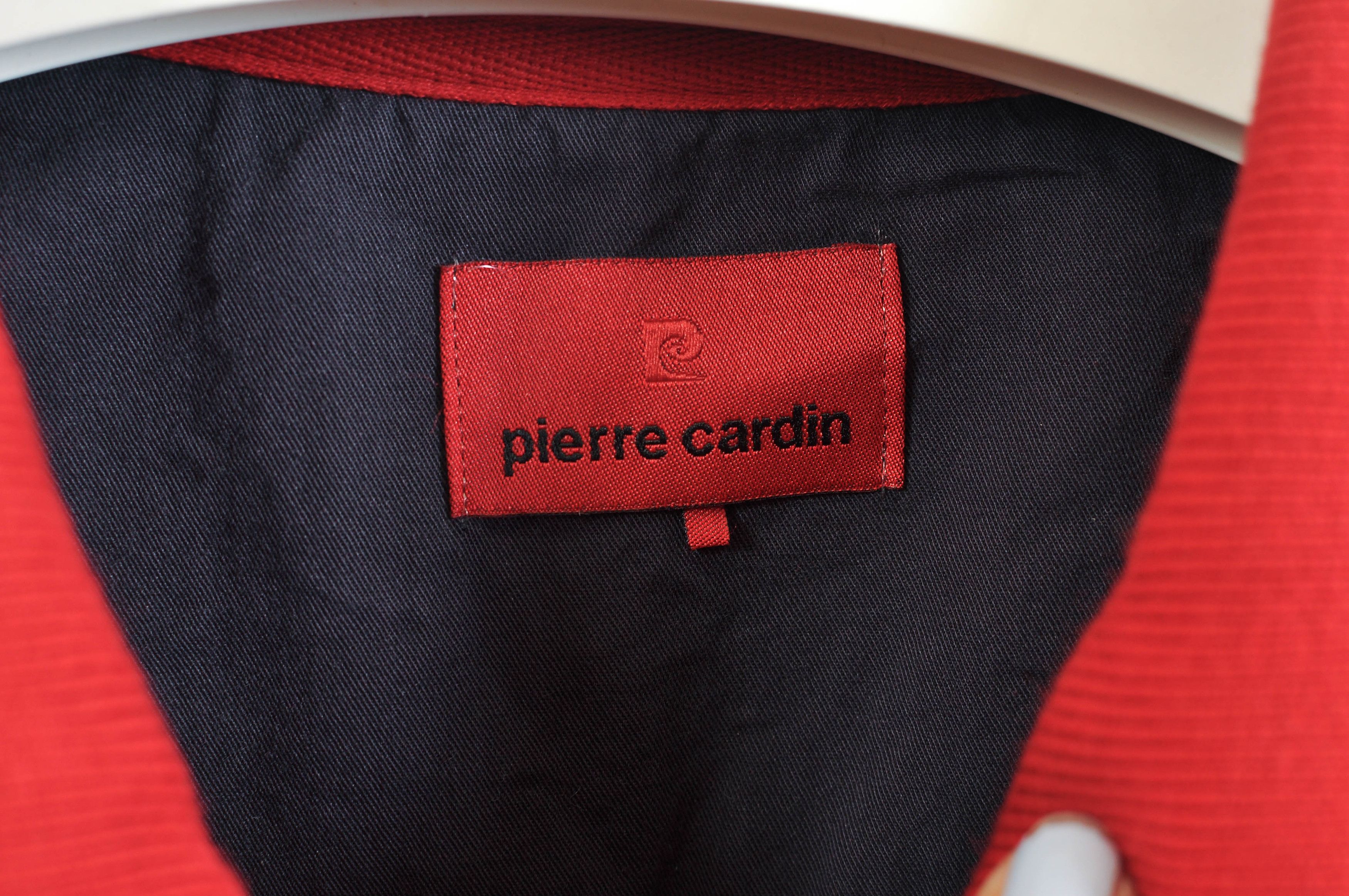 Pierre Cardin Vintage 90s Pierre Cardin Maroon Polo Sweatshirt – Size L Size US L / EU 52-54 / 3 - 3 Thumbnail