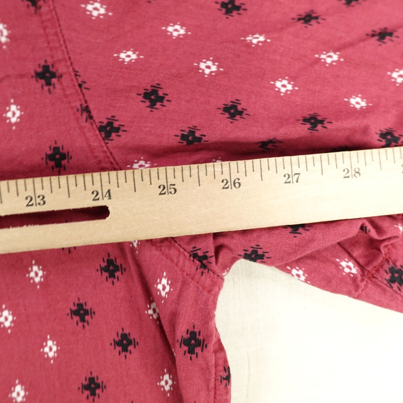 Roper Roper Shirt Mens XL Red Western Pearl Snap Southwestern Rodeo Ranch Cowboy Aztec Size US XL / EU 56 / 4 - 7 Thumbnail