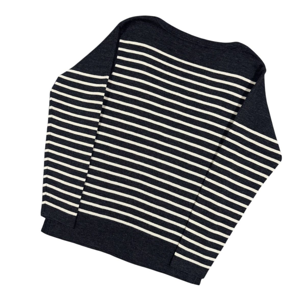 Saint James Vtg🔥Saint James Pure Wool Striped Jumper Made In France Size US M / EU 48-50 / 2 - 11 Thumbnail