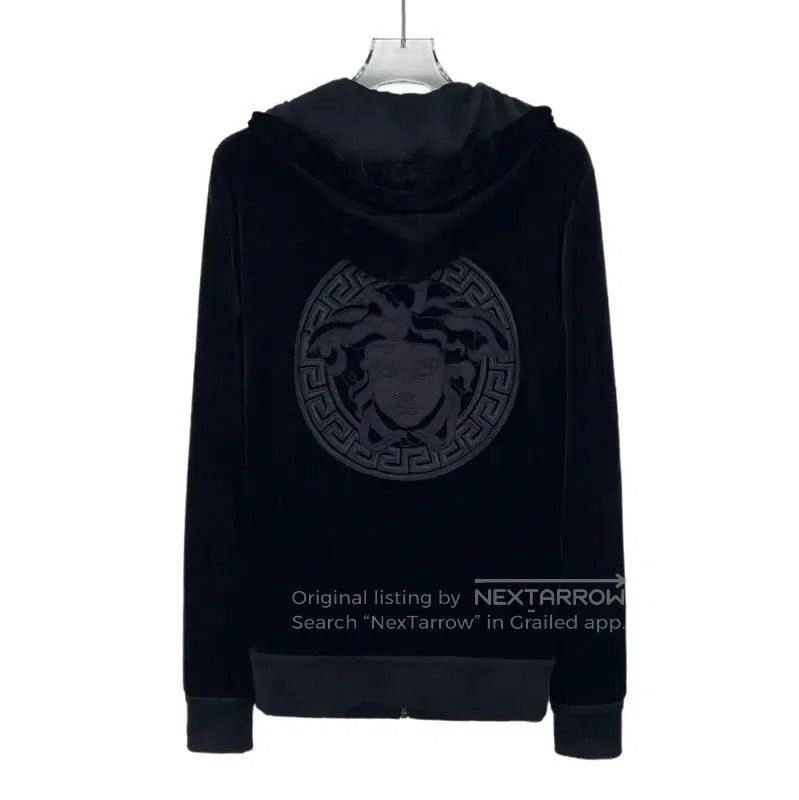 Versace Versace Black Women's Jacket with Hoodie . Size S / US 4 / IT 40 - 2 Thumbnail