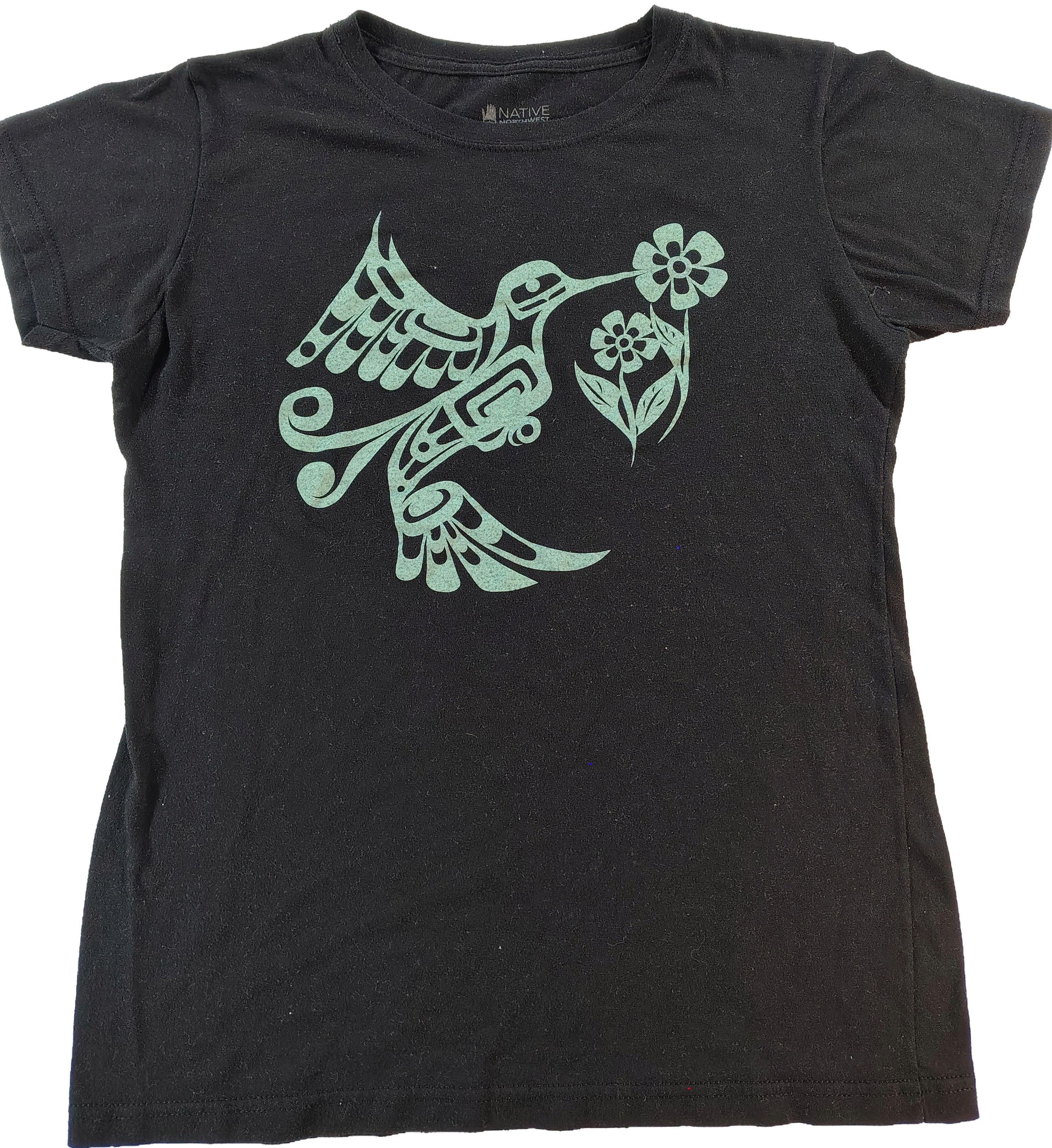 Other Women's Large Native Northwest Tribal Hummingbird T-Shirt Size L / US 10 / IT 46 - 1 Thumbnail