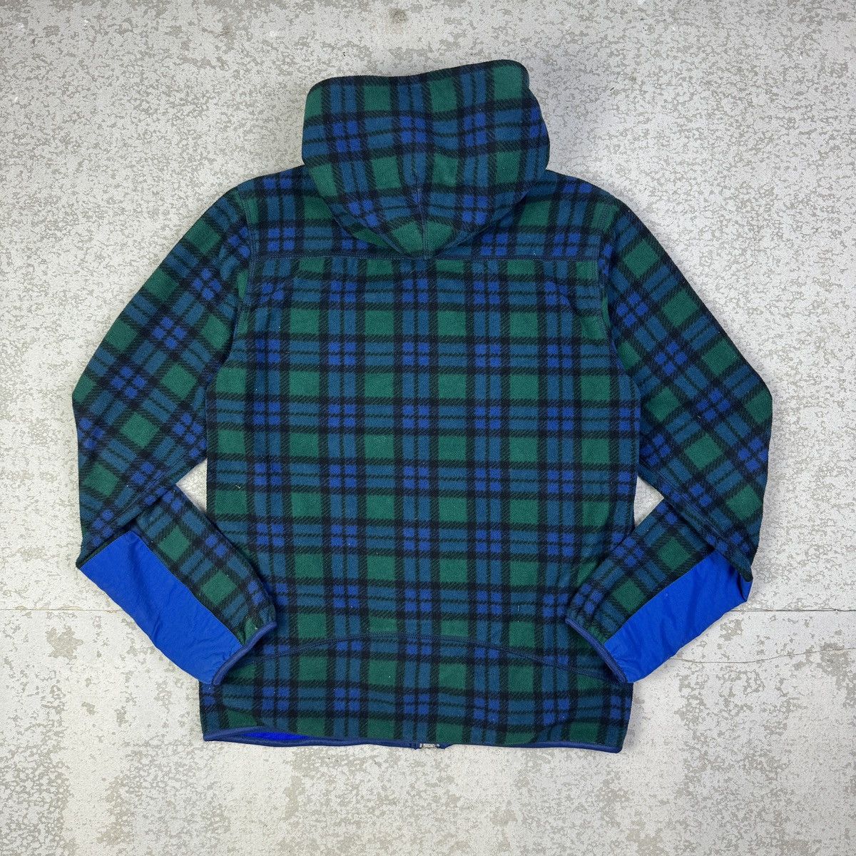 Psycho Bunny Psycho Bunny Plaid Fleece Hoodie Size M / US 6-8 / IT 42-44 - 8 Thumbnail
