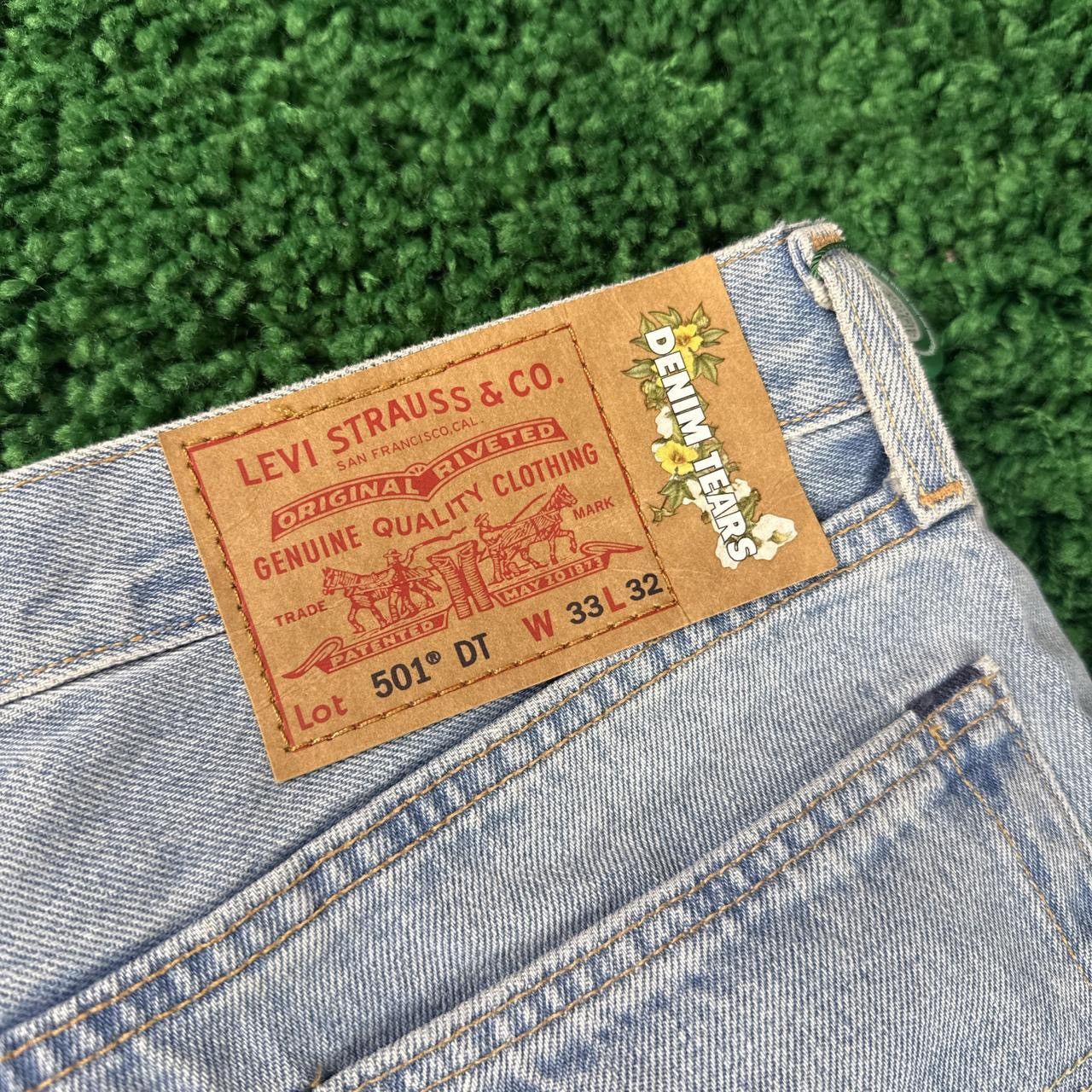 DENIM TEARS Denim Tears x Levi's Cotton Wreath Jean Size US 33 - 3 Thumbnail