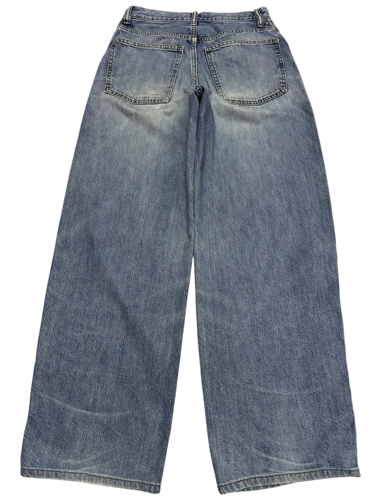 Christophe Lemaire Vtg Christophe Lemaire x Uniqlo Baggy Distressed Jeans Size US 27 - 2 Thumbnail