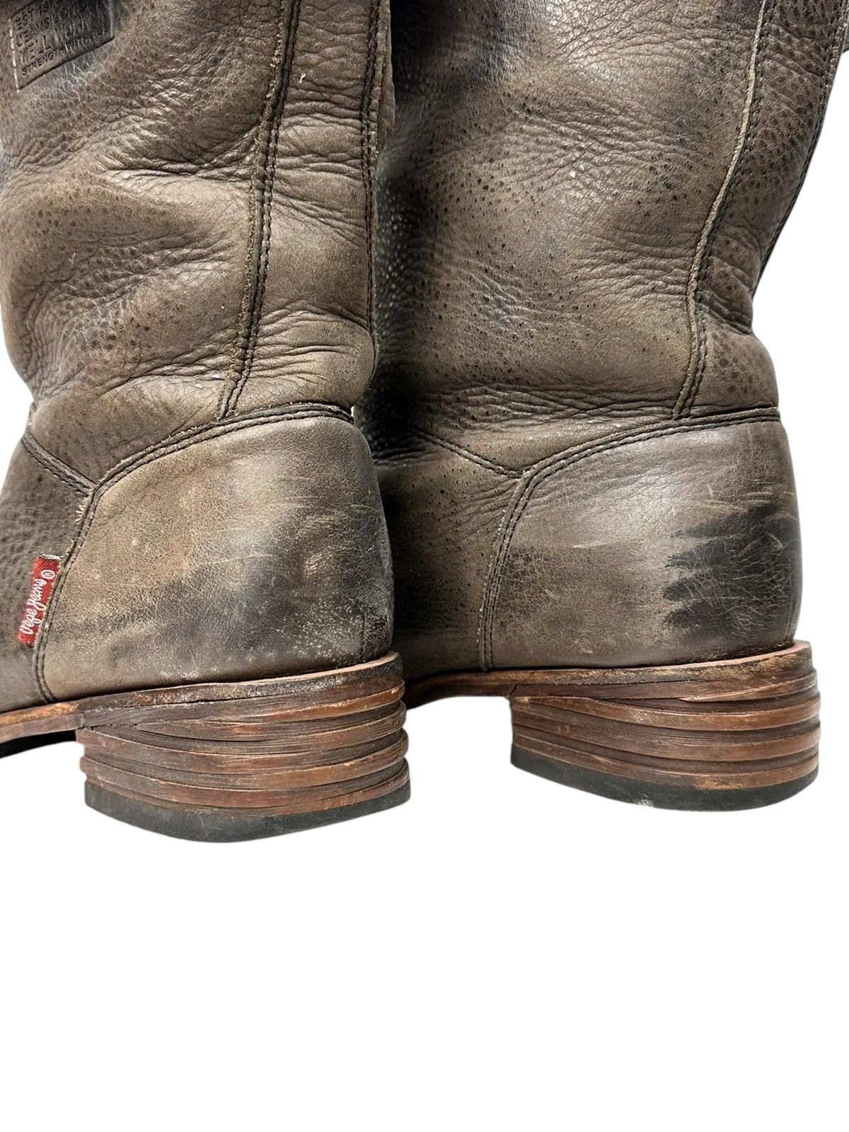 If Six Was Nine Leather Boots Vintage IfSixWasNine Guidi Style Margiela Vibe Size US 9 / IT 39 - 10 Thumbnail