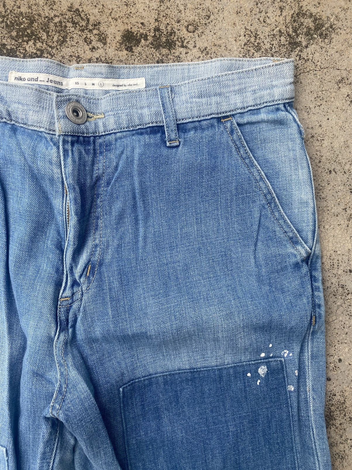Designer × Japanese Brand Japanese Brand Nico And Patchwork Jeans Size US 30 / EU 46 - 3 Thumbnail