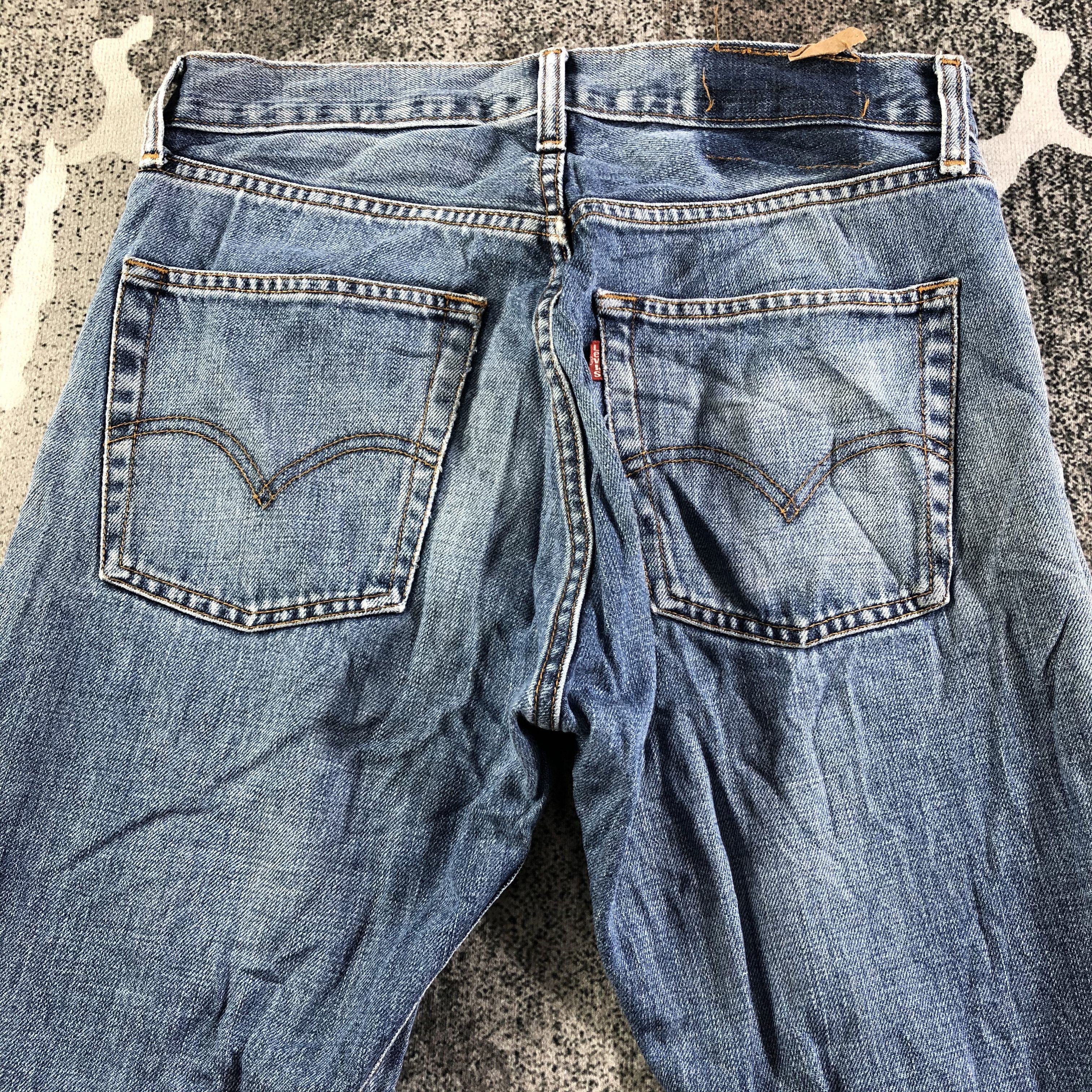 Levi's Vintage Levis 503 Jeans Distressed Denim KJ2773 Size US 31 - 4 Thumbnail