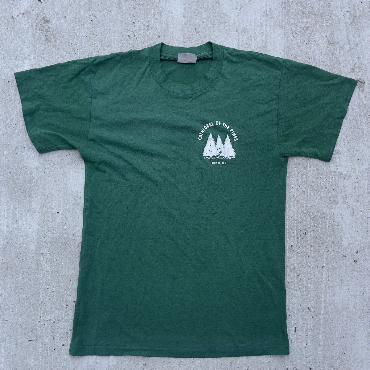Vintage 1980s RP SPORTSWEAR CATHEDRAL OF THE PINES Single Stitch T Size US L / EU 52-54 / 3 - 1 Thumbnail