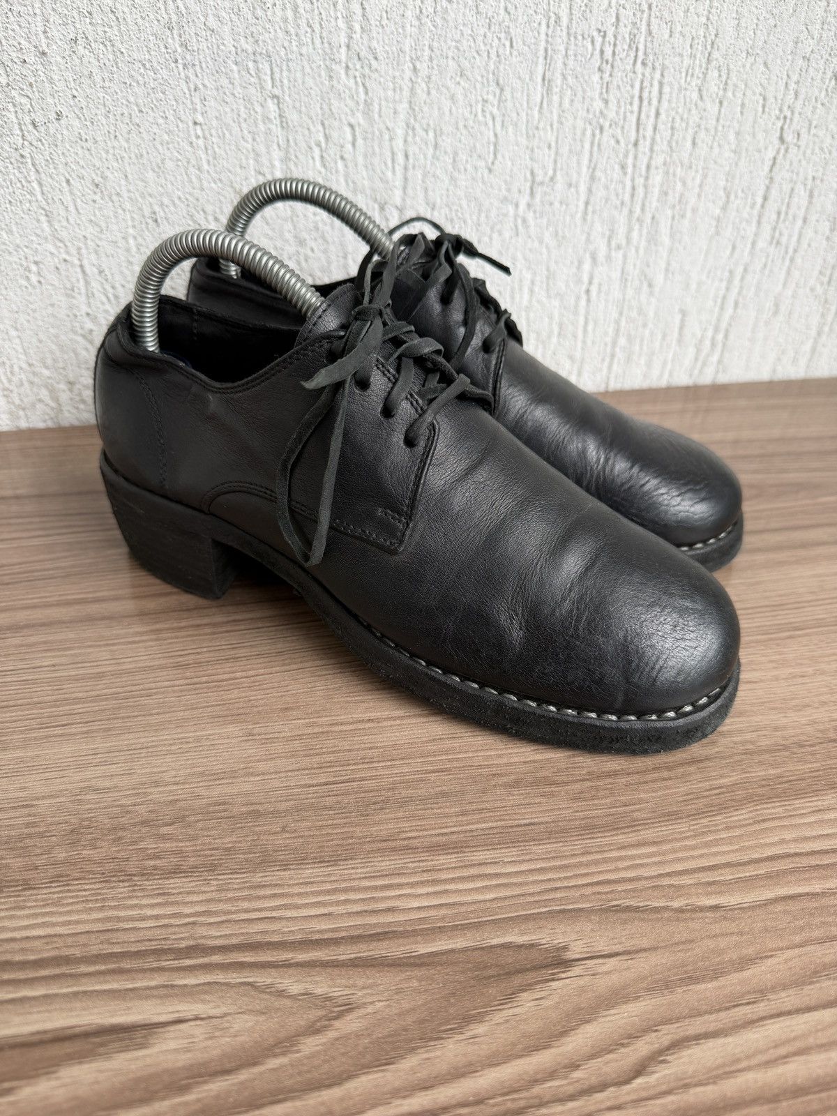 Guidi 792z horse leather derby Size US 6.5 / IT 36.5 - 3 Thumbnail