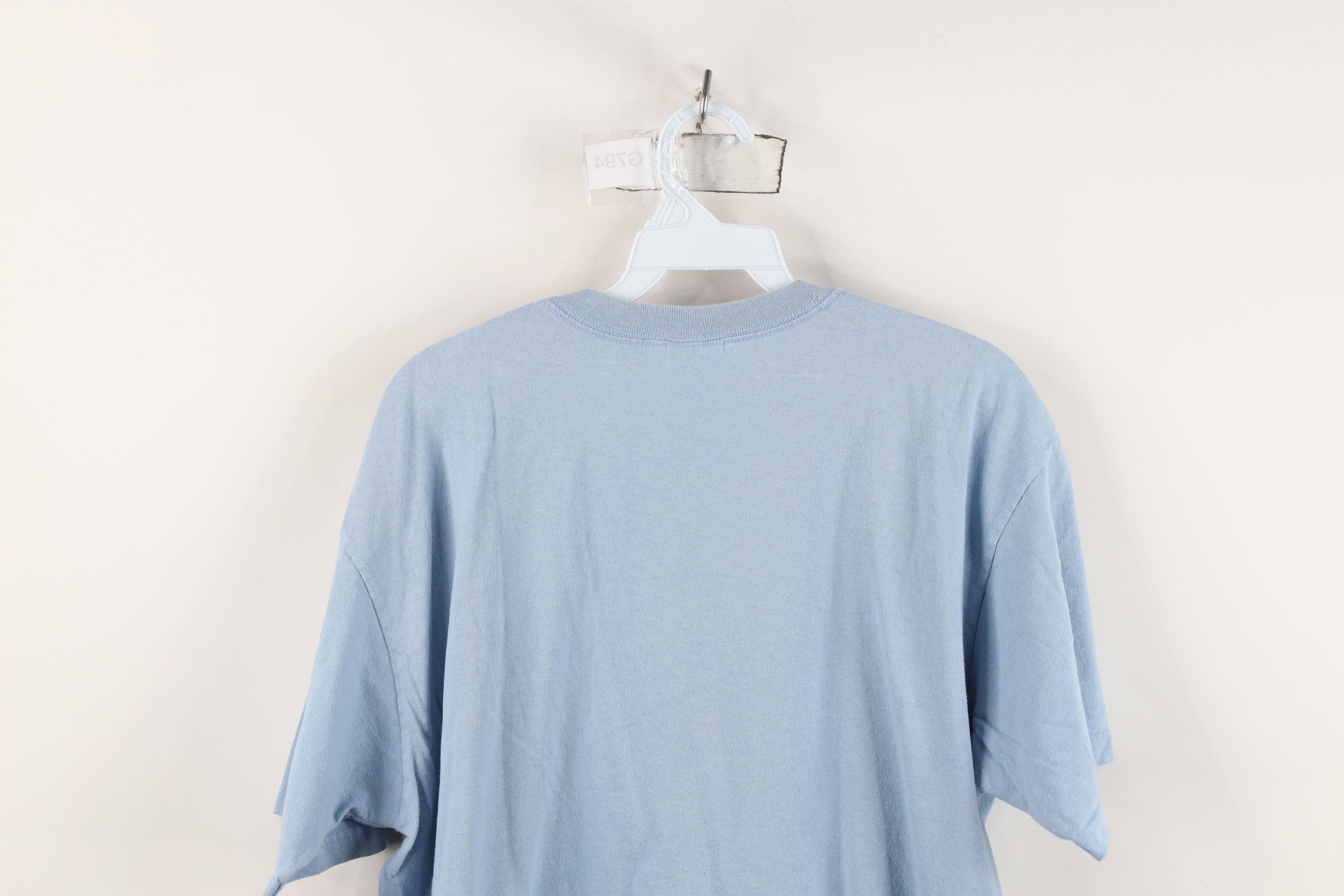 Vintage Vintage 90s Cape Coral Manatee Short Sleeve T-Shirt Blue Size US L / EU 52-54 / 3 - 13 Thumbnail