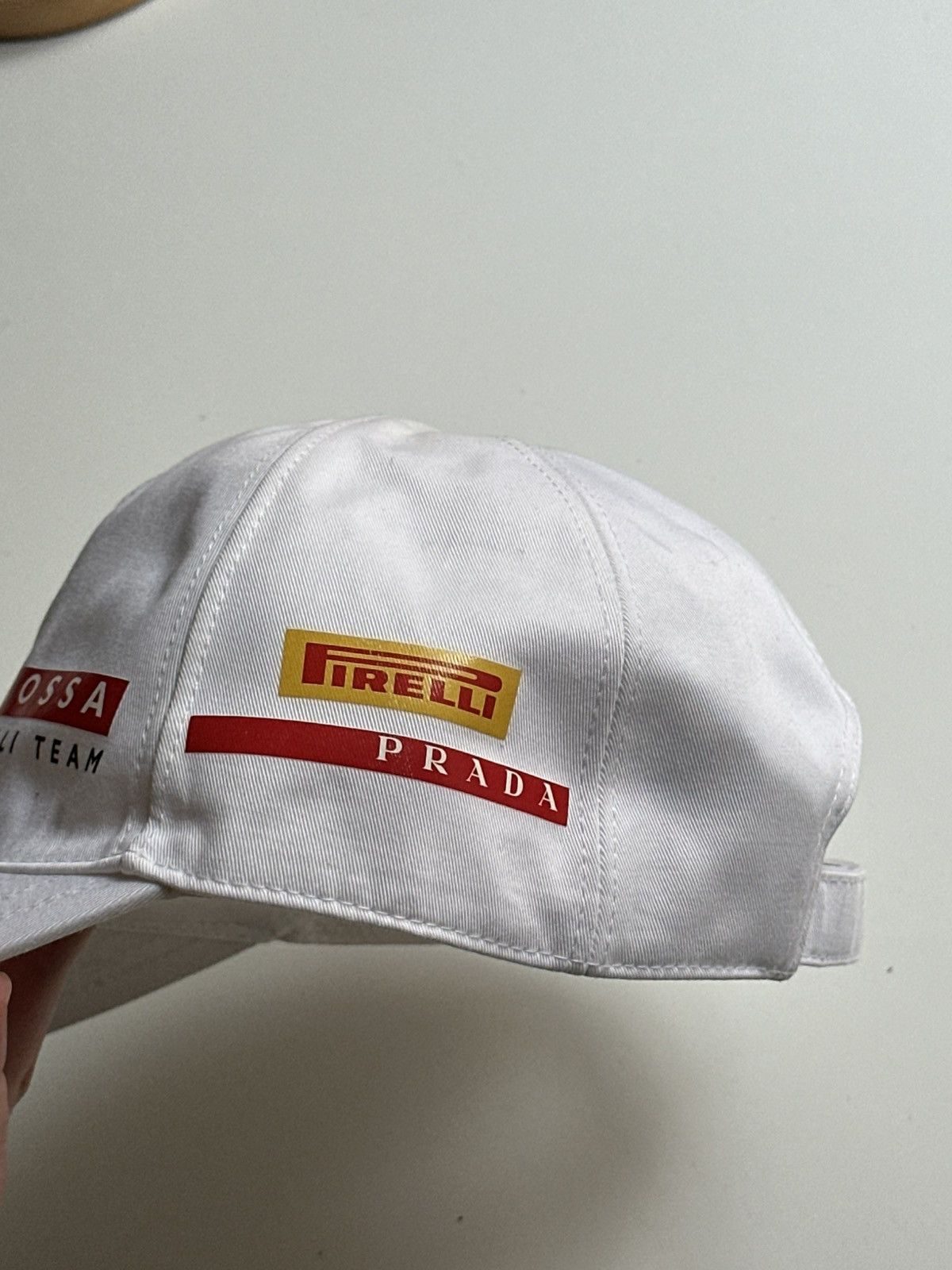 Prada Prada Luna Rossa Vintage Rare 00s Luxury Red Tab Cap Size ONE SIZE - 9 Thumbnail