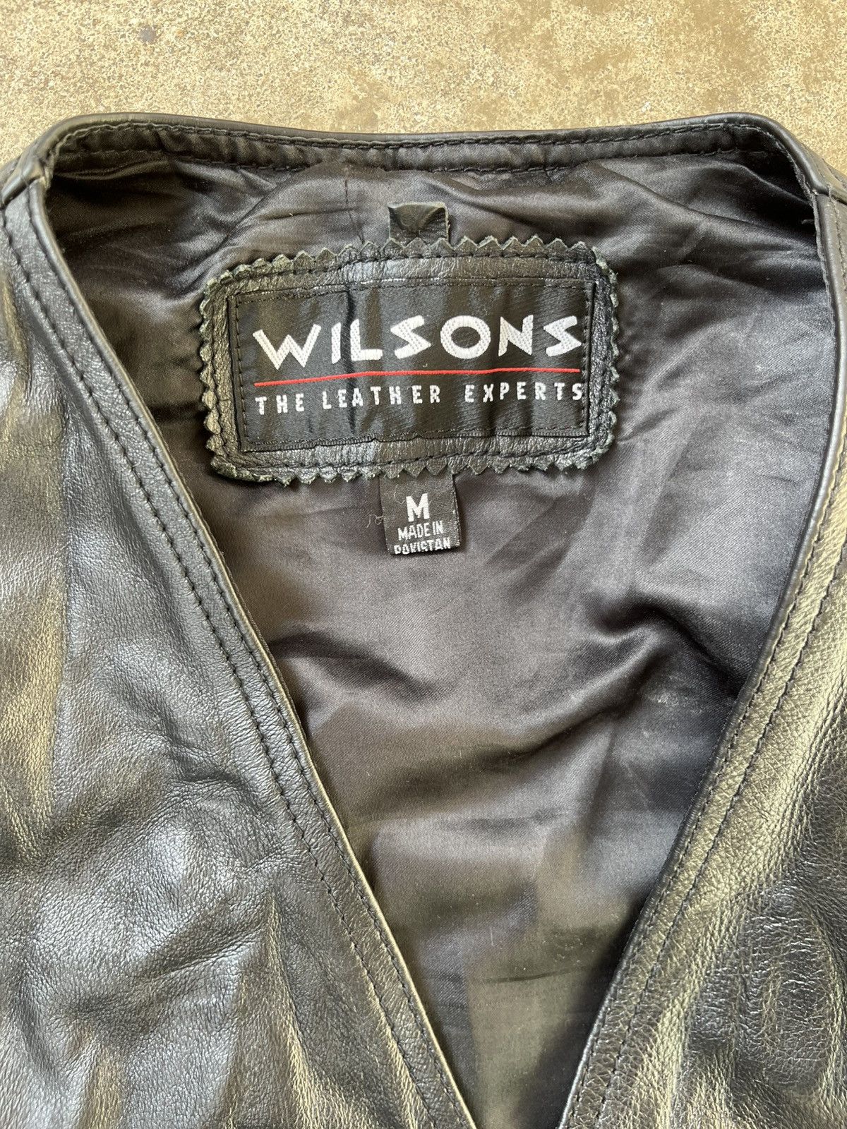 Wilsons Leather Wilson Genuine Leather Vest Size US M / EU 48-50 / 2 - 3 Thumbnail