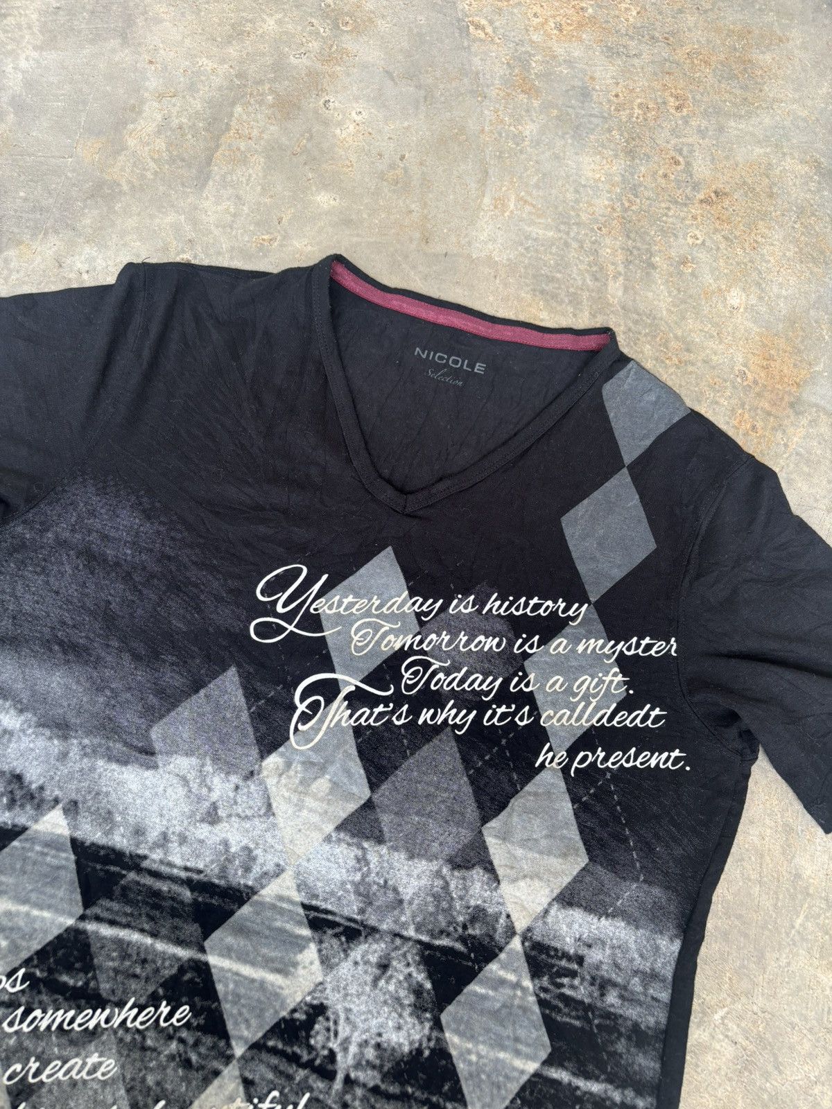 Hysteric Glamour × Japanese Brand Y2k Nicole black Ifsixwasini style Tshirt Size US M / EU 48-50 / 2 - 3 Thumbnail