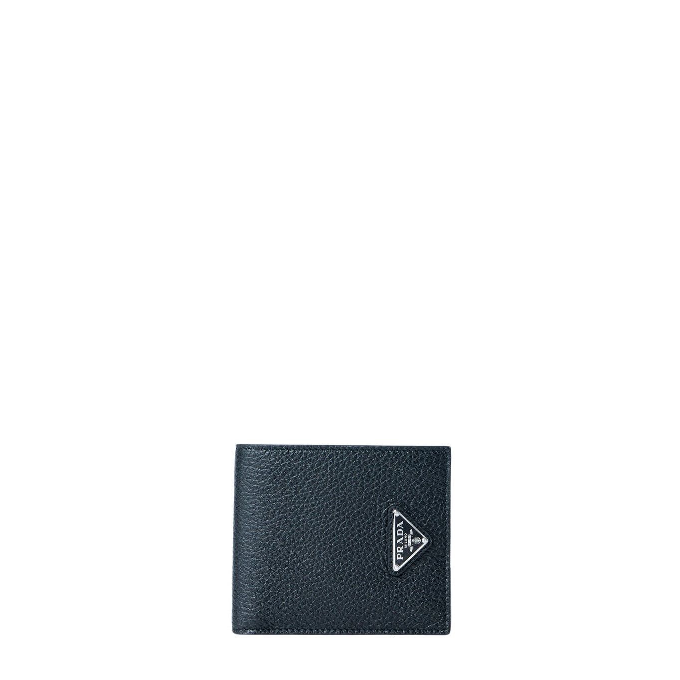 Prada PRADA Black Saffiano Leather Bifold Wallet New & Authentic Size ONE SIZE - 1 Thumbnail