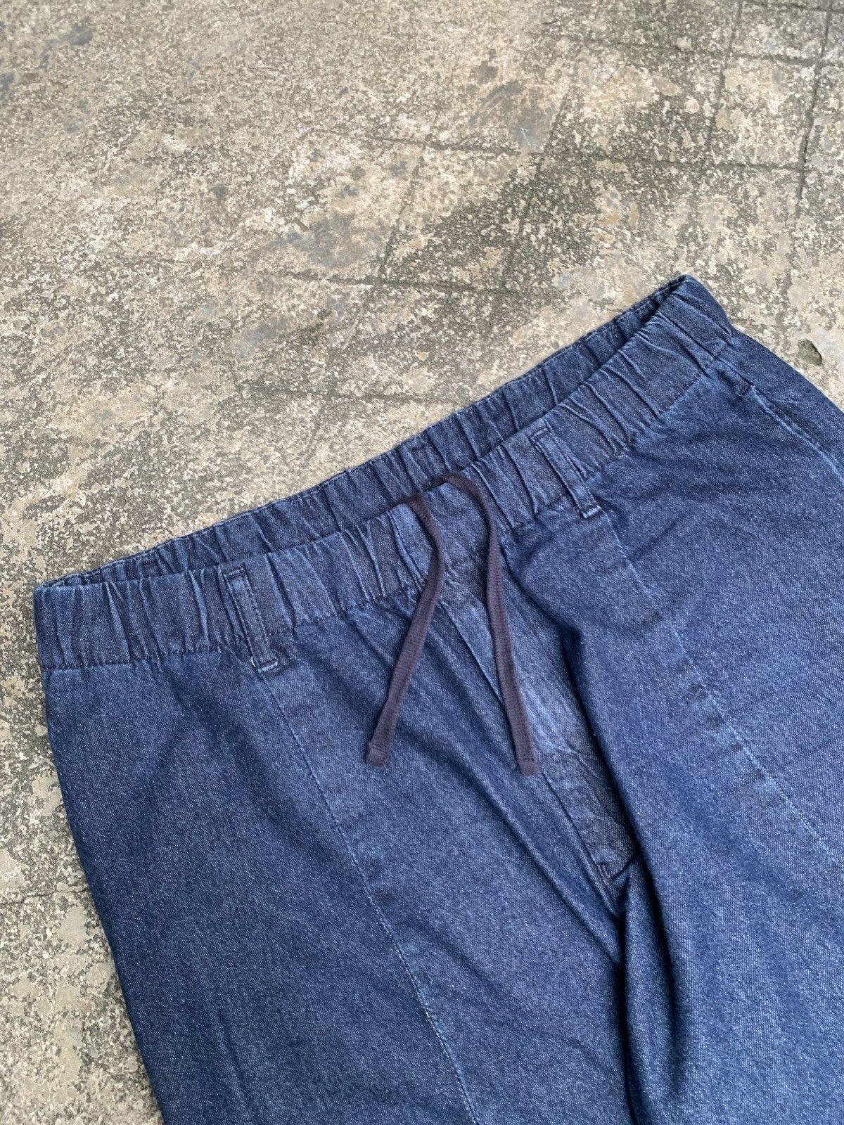 GU GU Japan Indigo Blue Jeans Relaxed Fit Baggy Balloon Pants Size US 36 / EU 52 - 5 Thumbnail