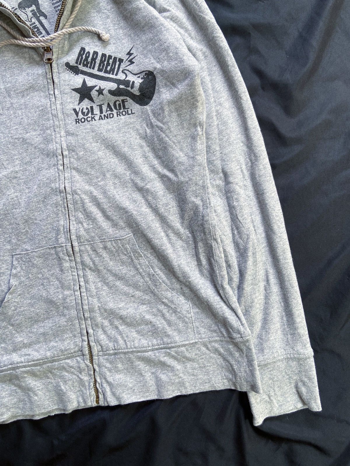 Isamu Katayama Backlash JAPANESE LOVE ROCK REVERSIBLE ZIP HOODIE Size US S / EU 44-46 / 1 - 7 Thumbnail