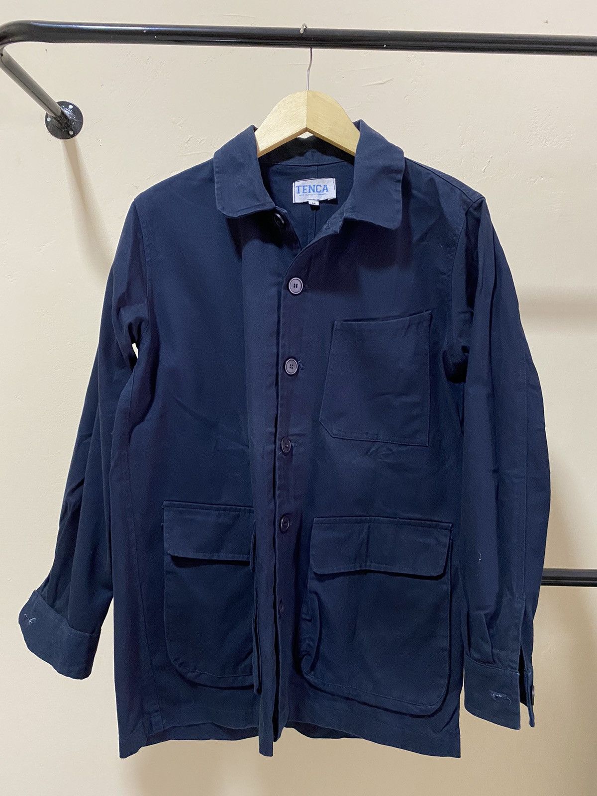 Japanese Brand Indigo Chore Jacket Size US M / EU 48-50 / 2 - 1 Thumbnail