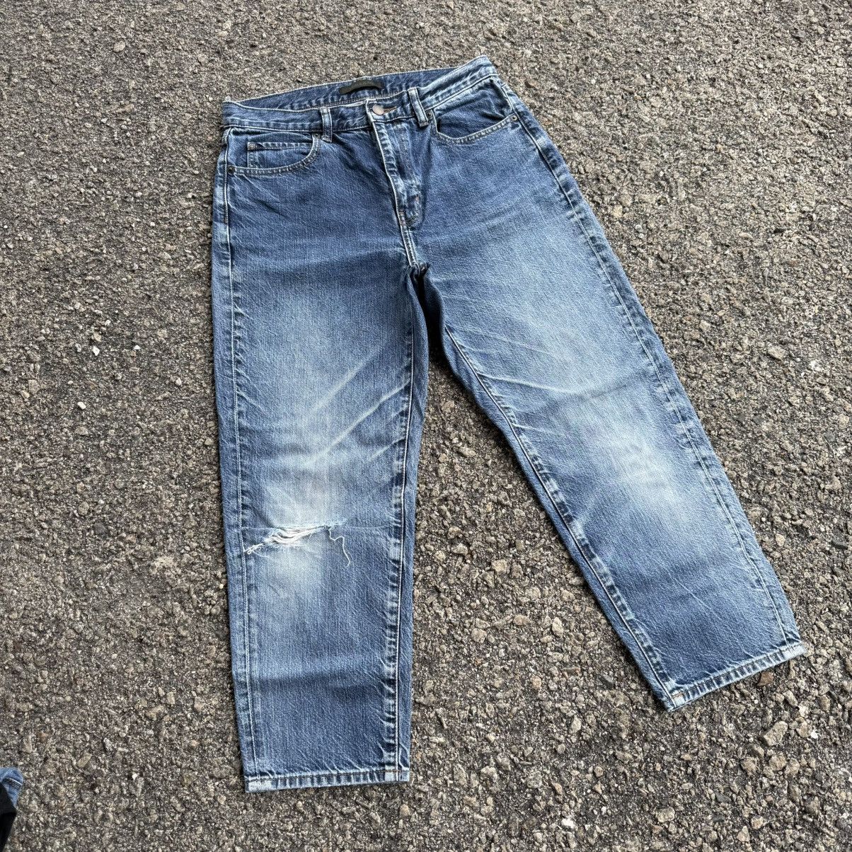 Jean VINTAGE JAPANESE DENIM FADED JEAN DENIM PANTS Size US 30 / EU 46 - 2 Thumbnail