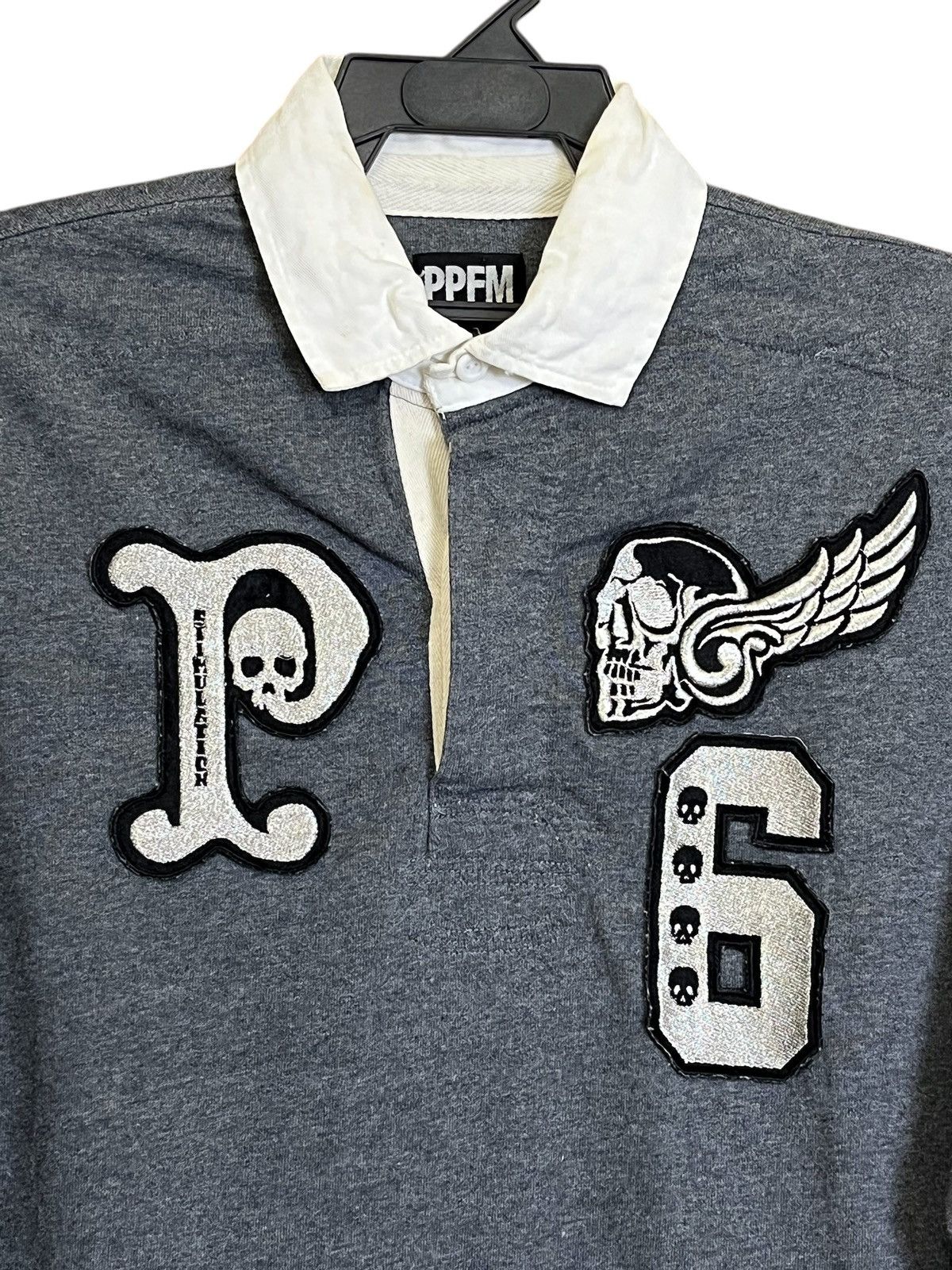 PPFM PPFM X STIMULATION LONG SLEEVE POLO RUGBY SHIRT Size US M / EU 48-50 / 2 - 4 Thumbnail