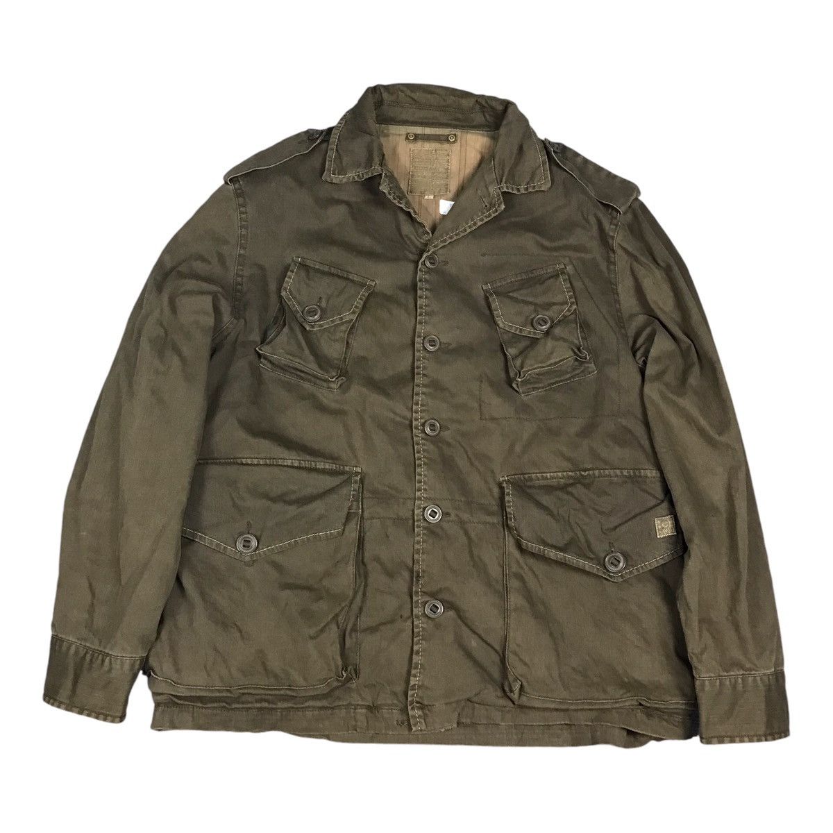 Japanese Brand Japanese brand button jacket workers style jacket Size US L / EU 52-54 / 3 - 1 Thumbnail