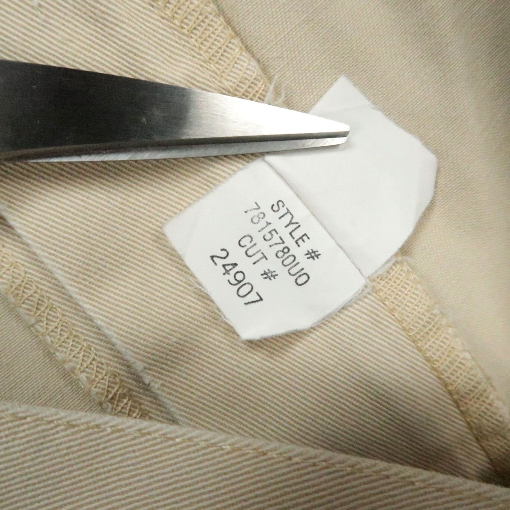 Polo Ralph Lauren VINTAGE Polo Ralph Lauren Pants Men 40x32 Khaki Tan Chino Double Pleat Twill Classic Size US L / EU 52-54 / 3 - 7 Thumbnail