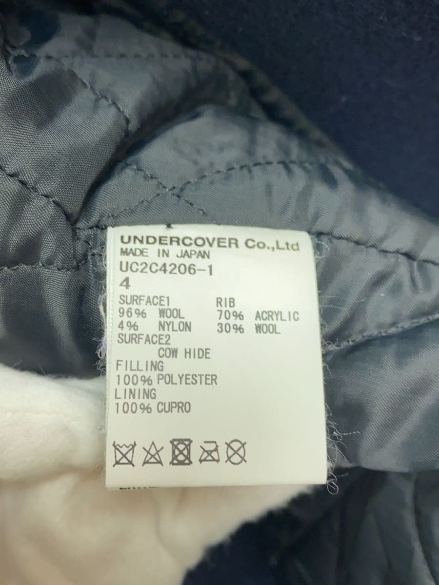 Undercover Undercover Wool Stadium Jacket Navy Size US XL / EU 56 / 4 - 4 Thumbnail