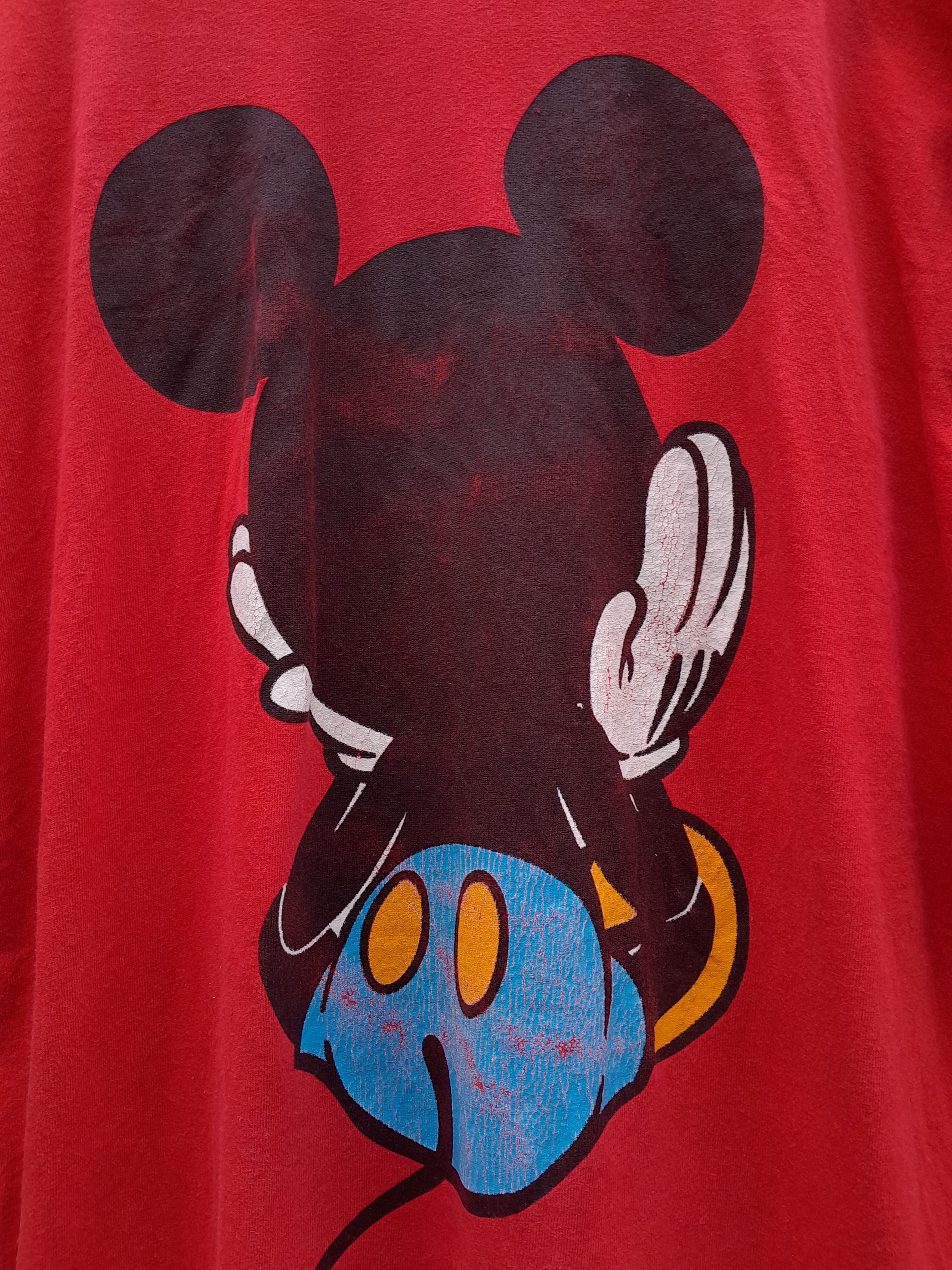 Rap Tees Vintage 90s Streetwear Mickey Mouse tee worn by A$AP ROCKY Size US XL / EU 56 / 4 - 6 Thumbnail